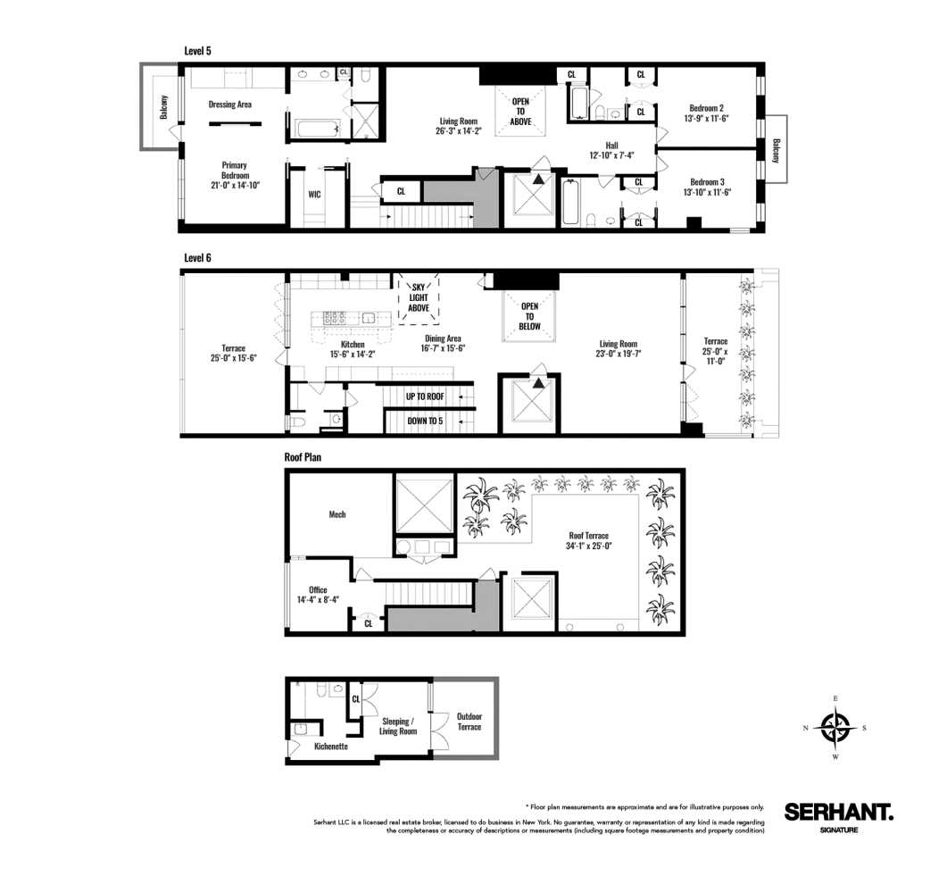 Floorplan for 46 Laight Street, PH4