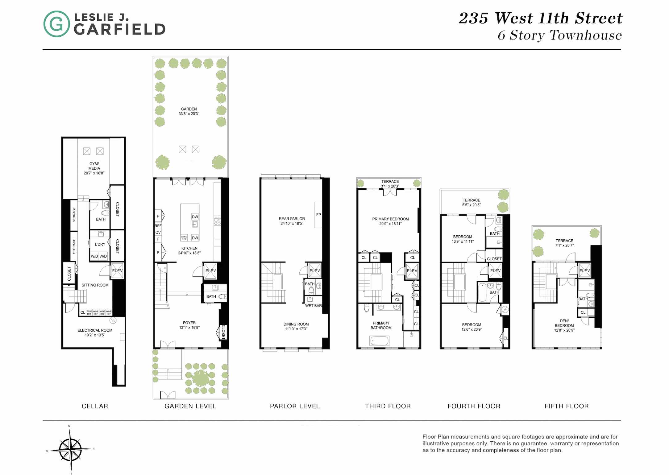 Floorplan for 235 West 11th Street