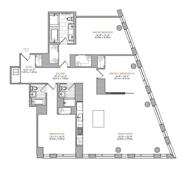 Floorplan for 101 Warren Street, 3060