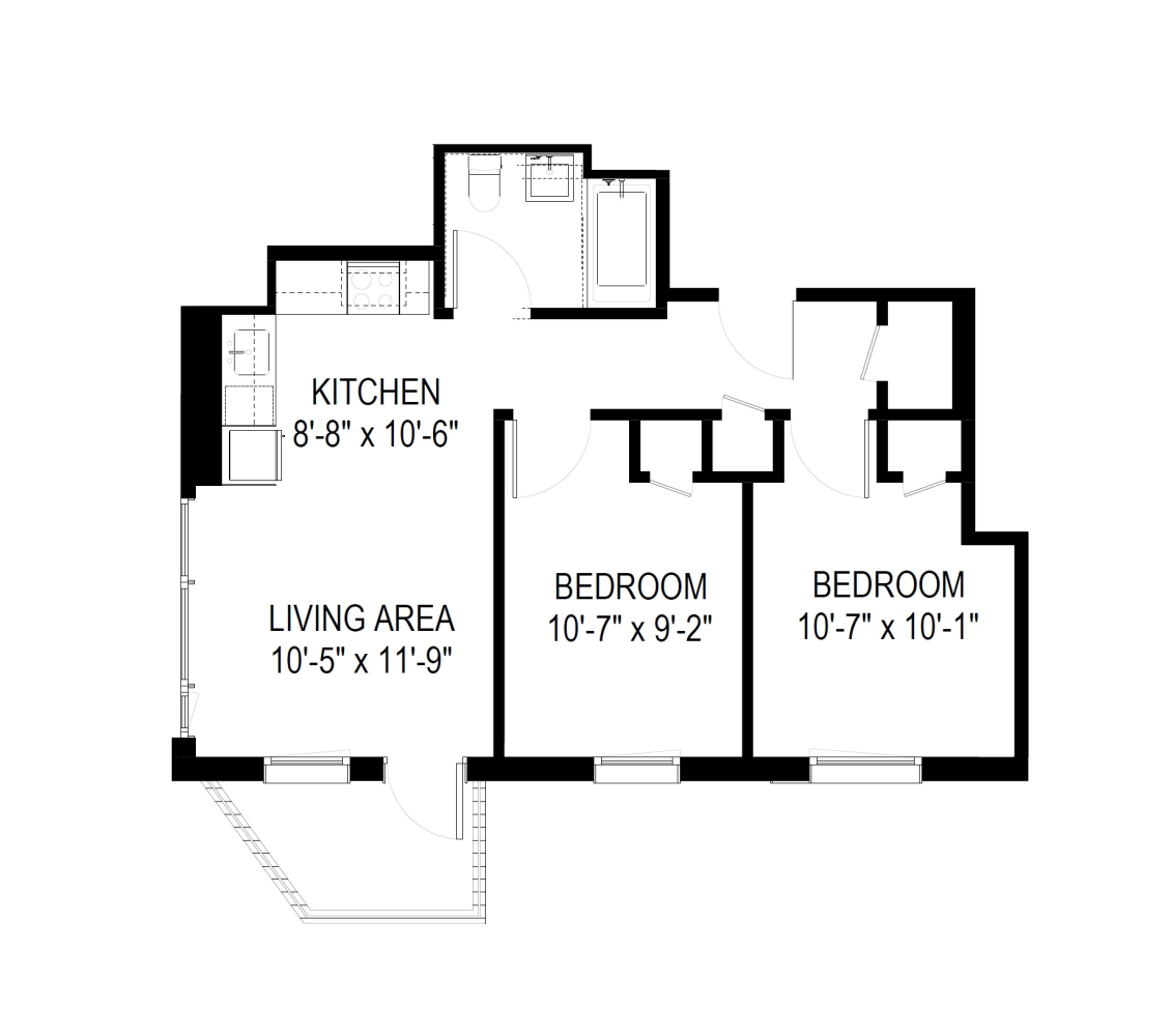 Floorplan for 123 Melrose Street, 759