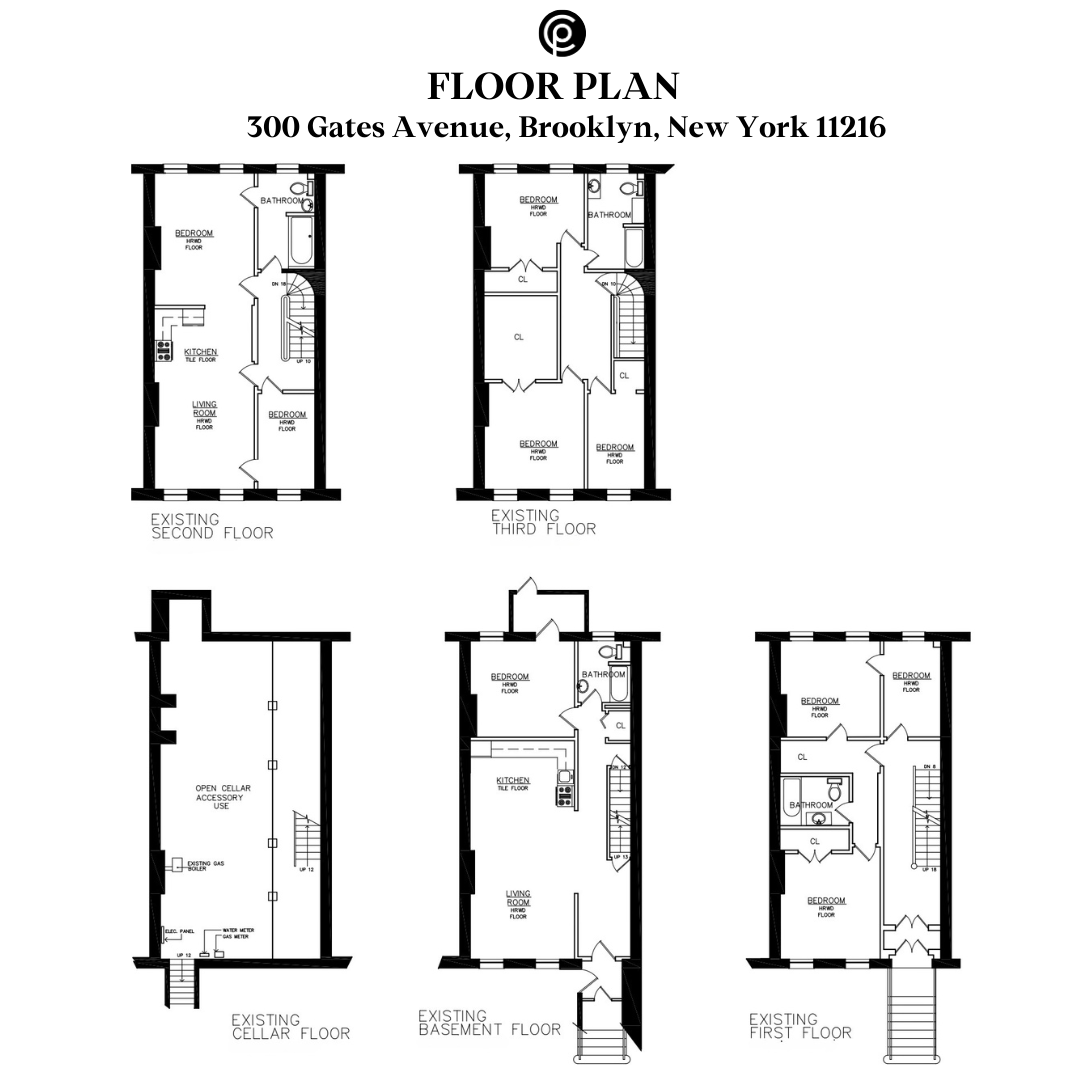 Floorplan for 300 Gates Avenue