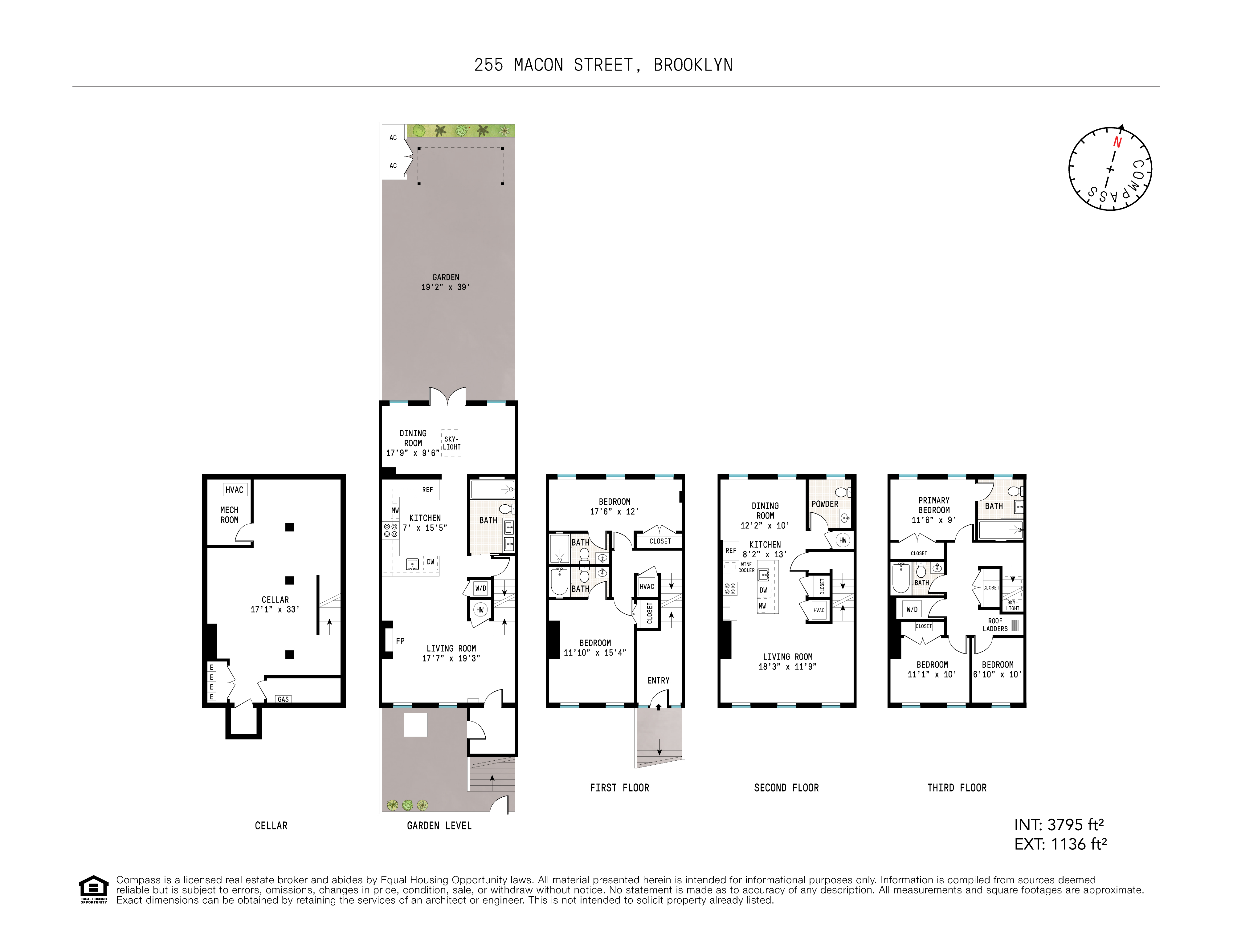 Floorplan for 255 Macon Street