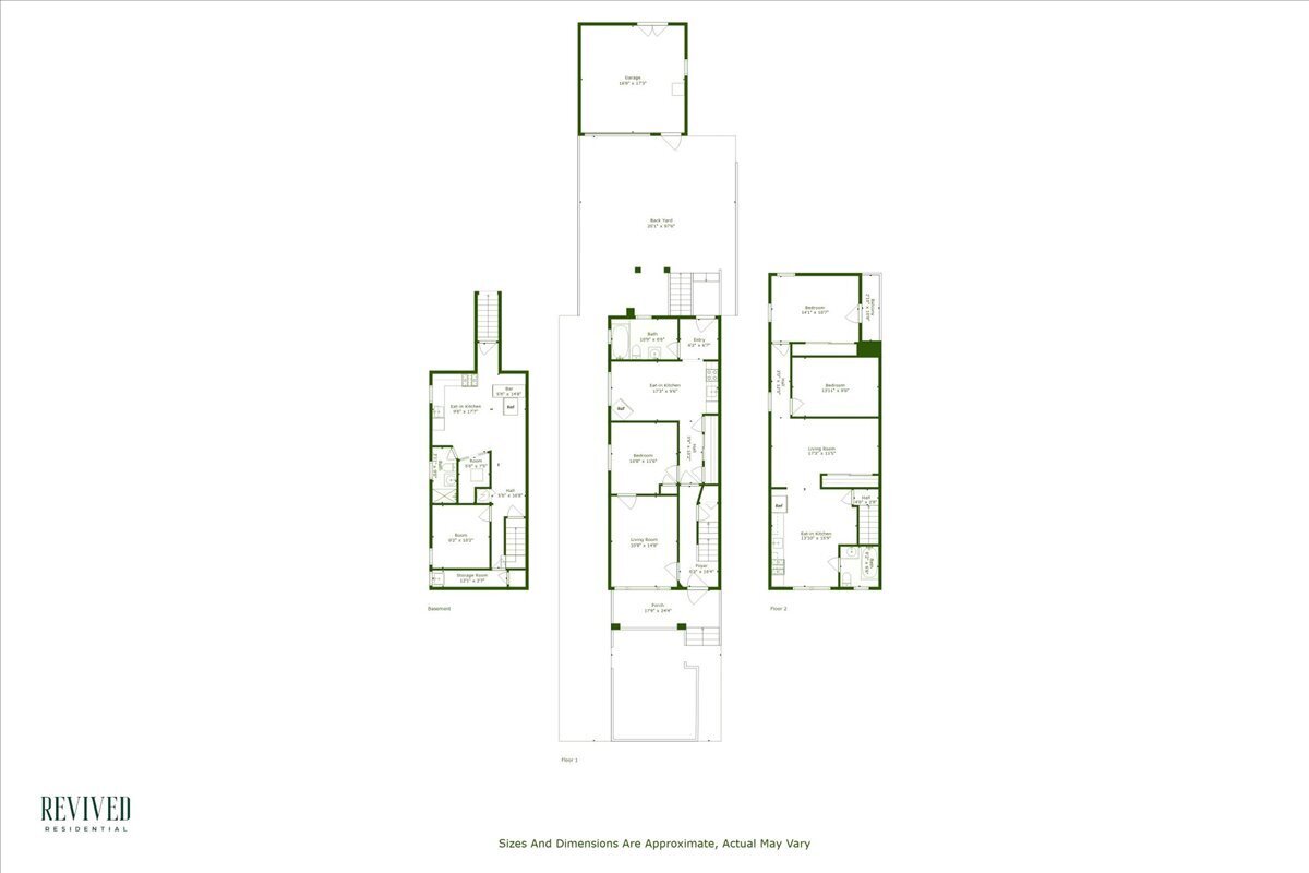 Floorplan for 2416 Mcdonald Avenue