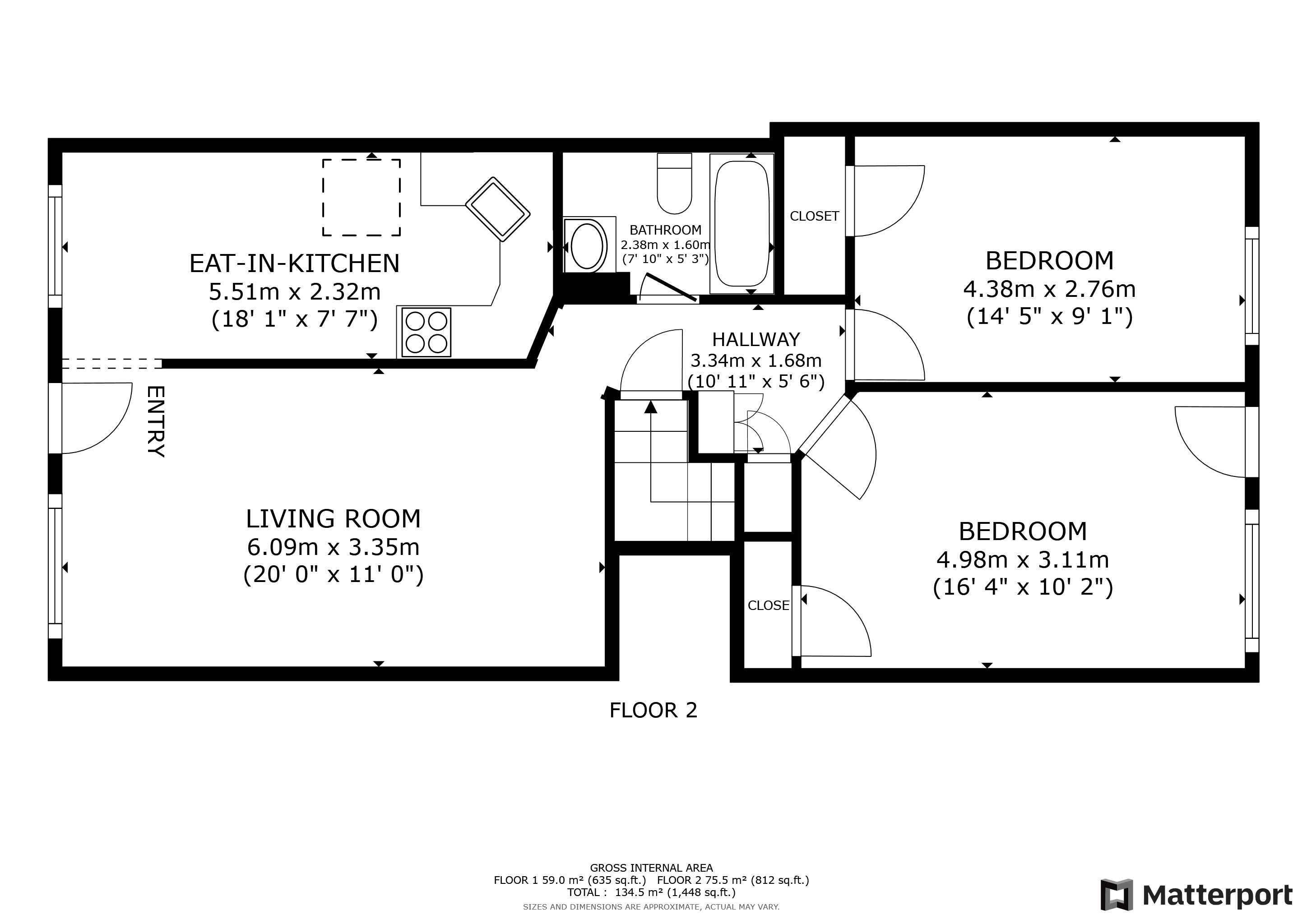 Floorplan for 3086 Ave W