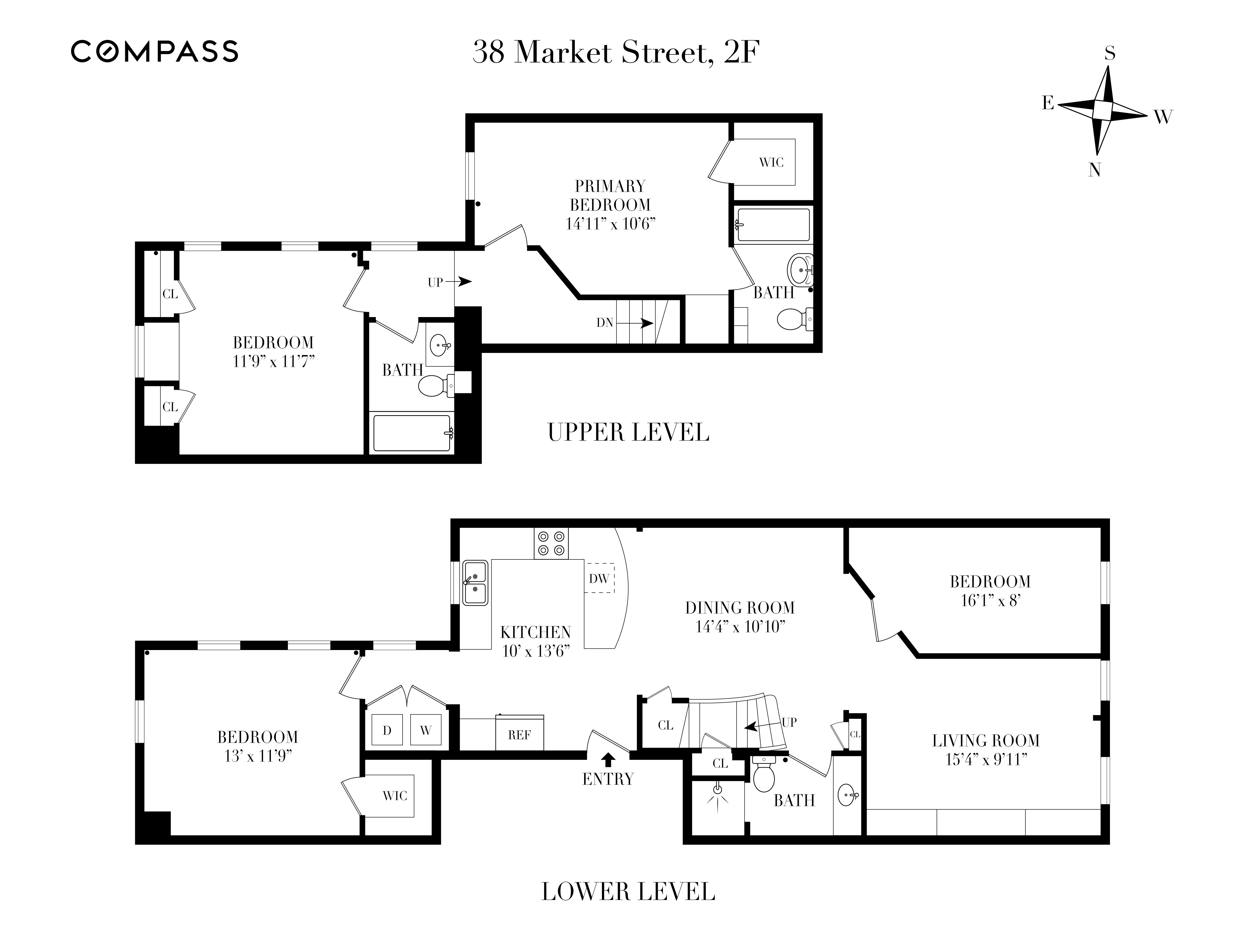 Floorplan for 38 Market Street, 2