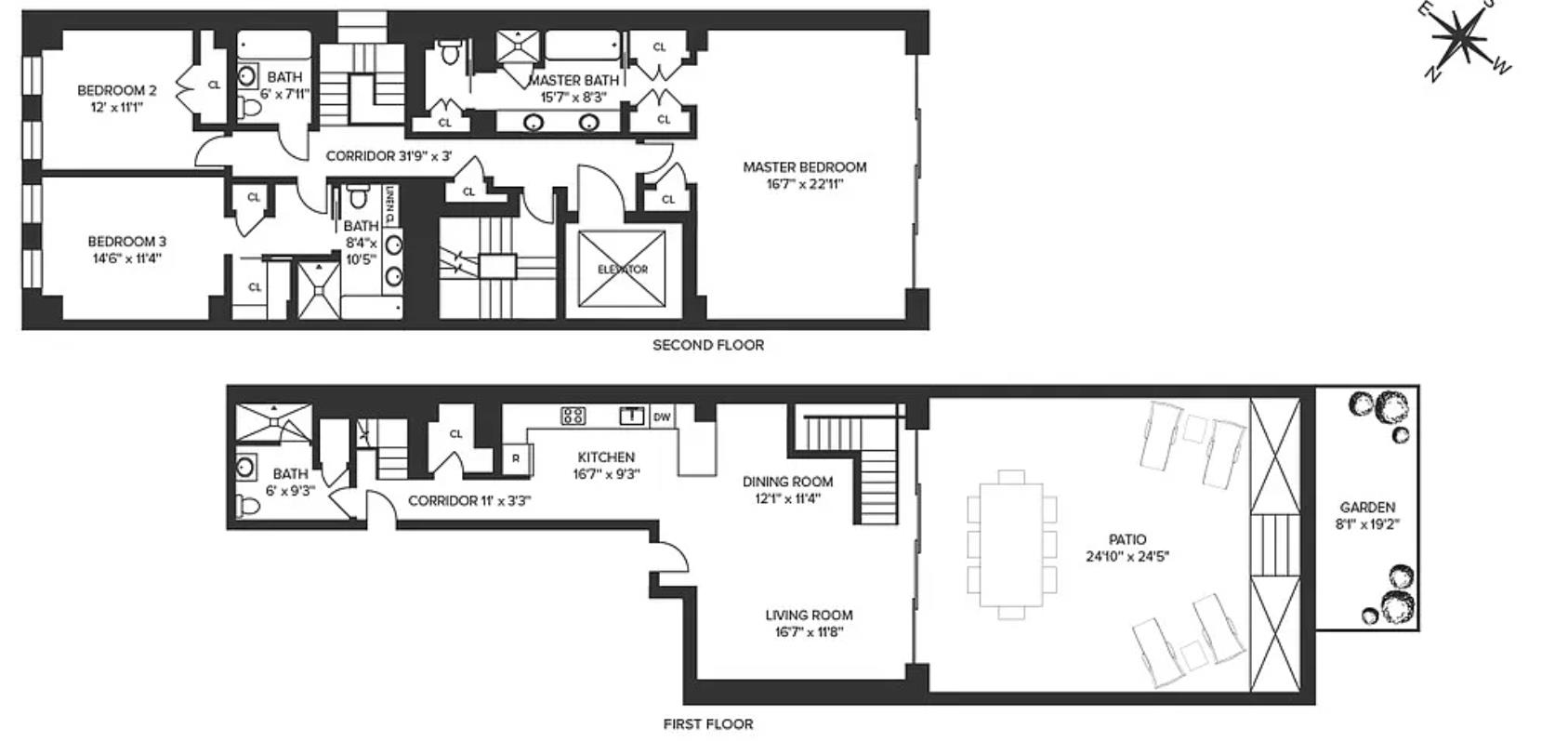 Floorplan for 184 East 64th Street, MAISONETTE