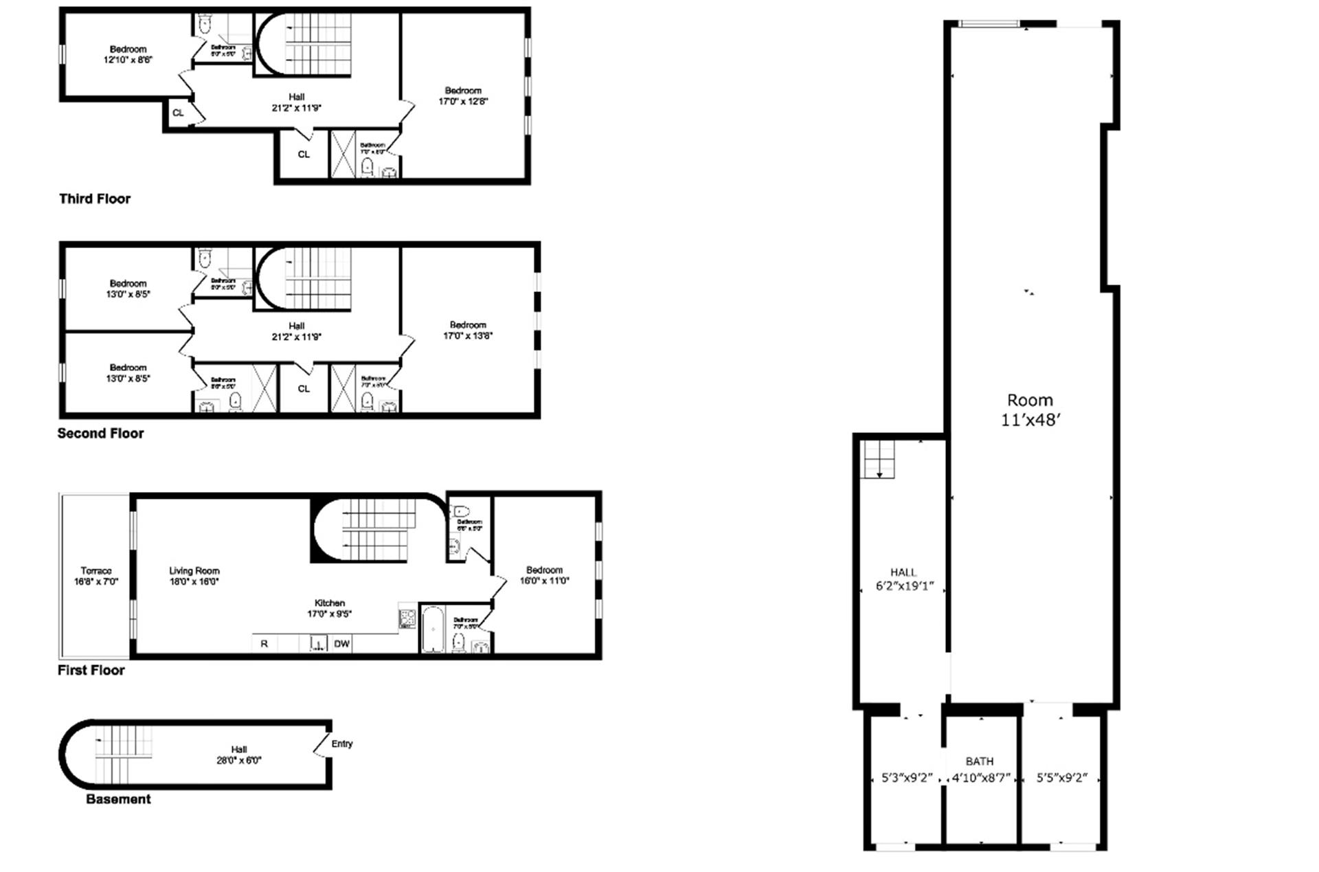 Floorplan for 450 West 44th Street