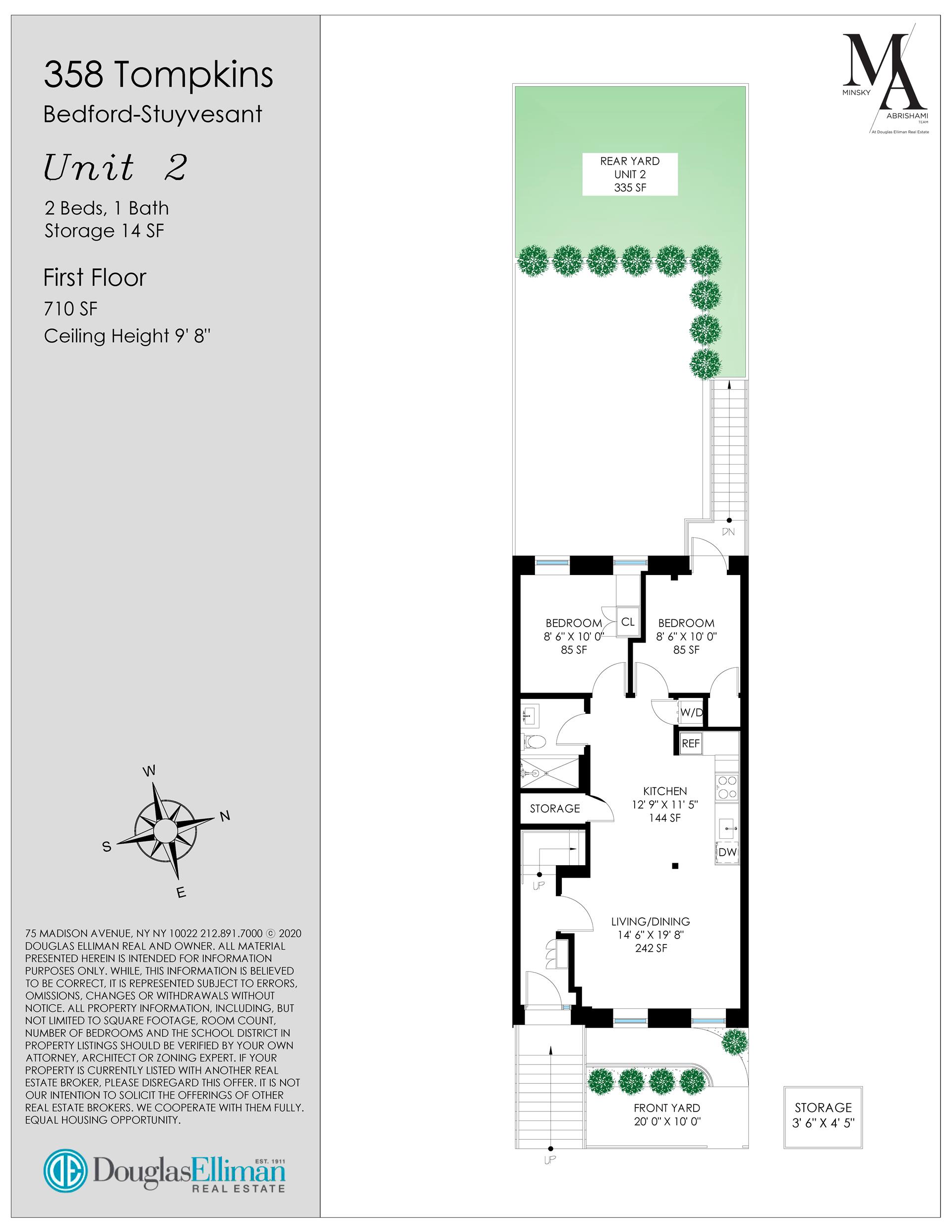 Floorplan for 358 Tompkins Avenue, 2