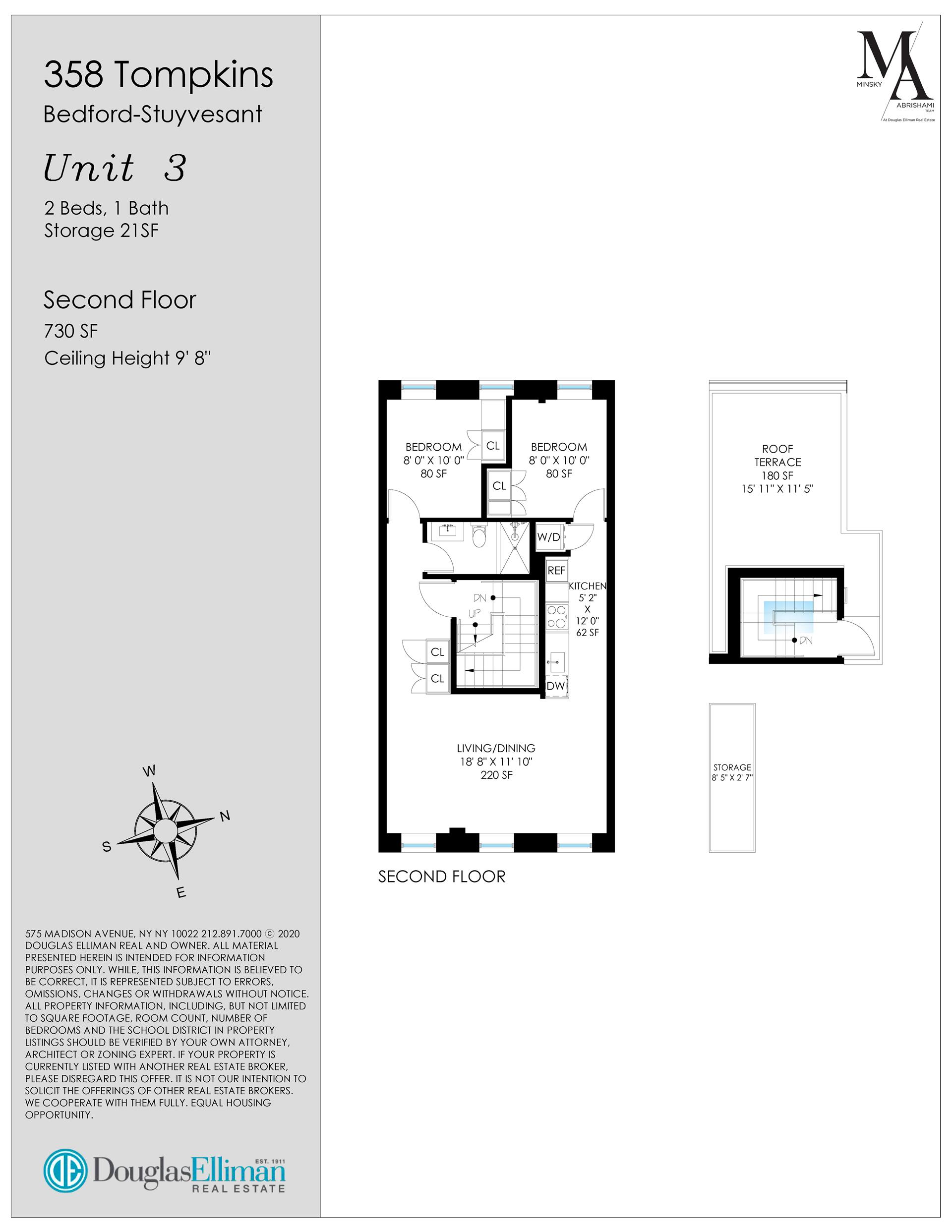 Floorplan for 358 Tompkins Avenue, 3