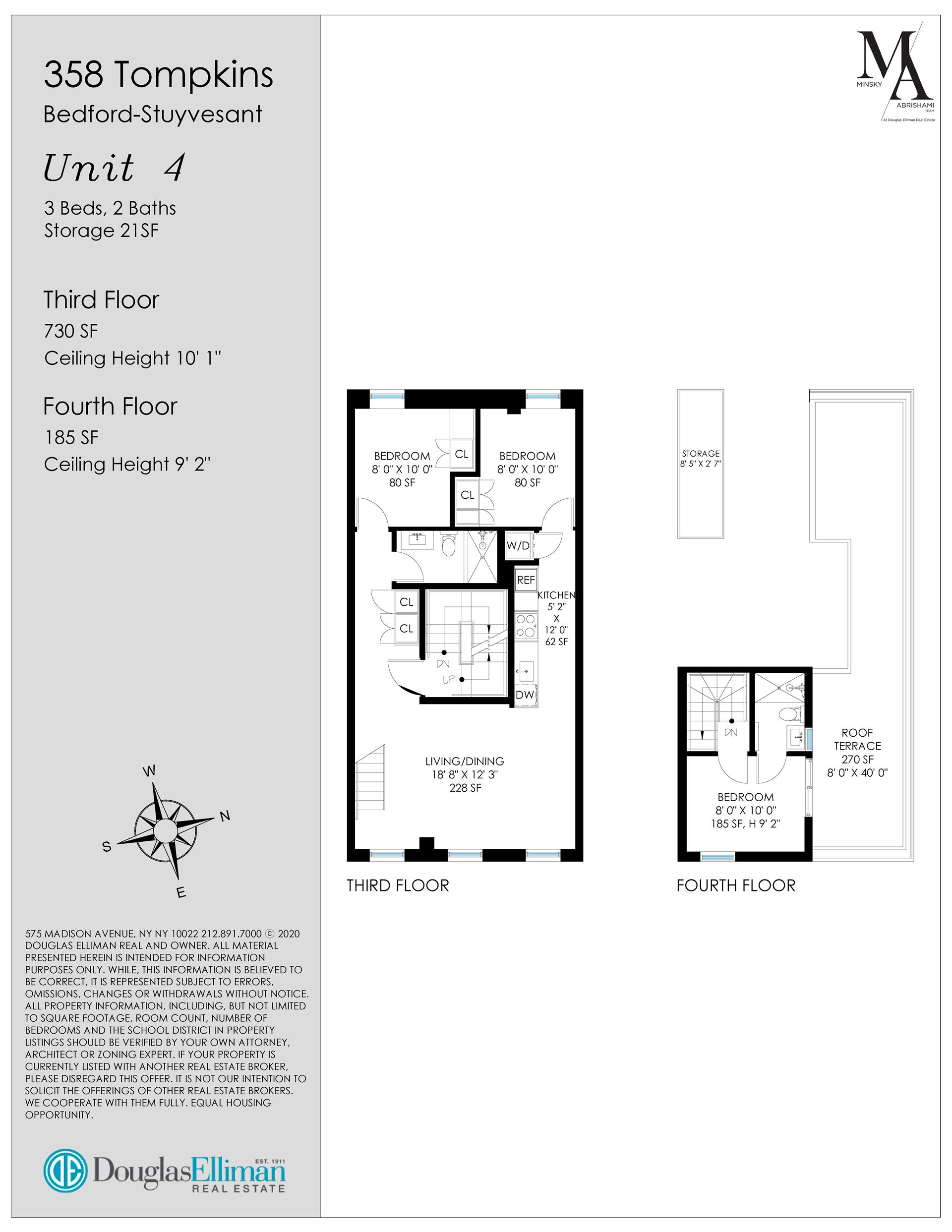 Floorplan for 358 Tompkins Avenue, 4