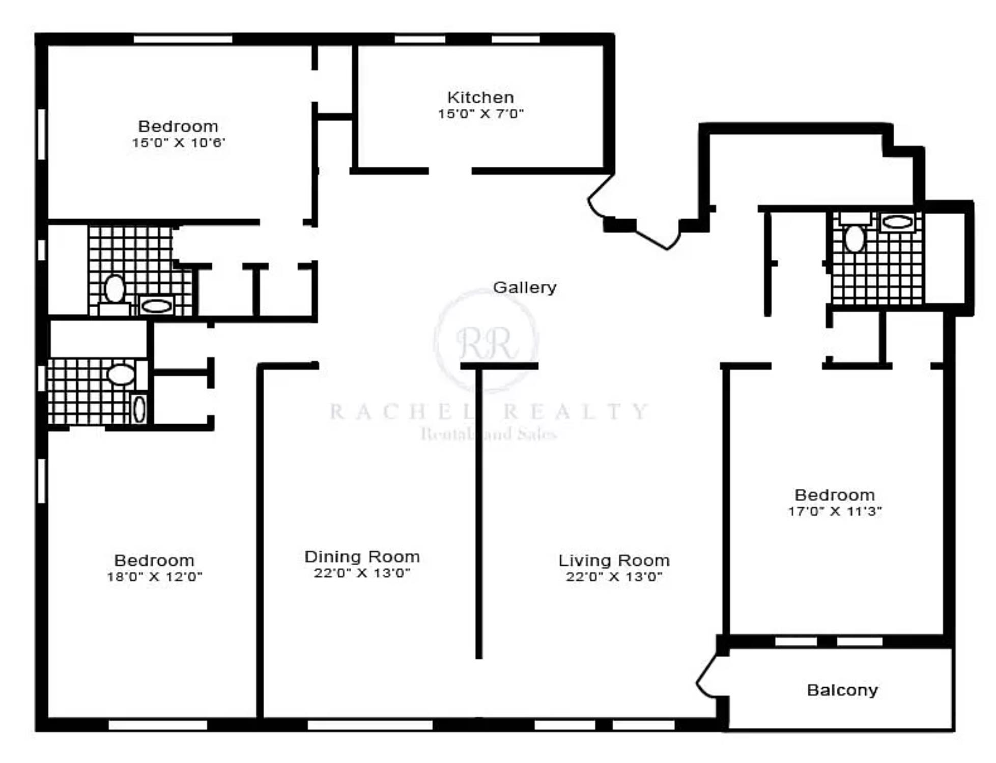 Floorplan for 110 East End Avenue, 10-JK