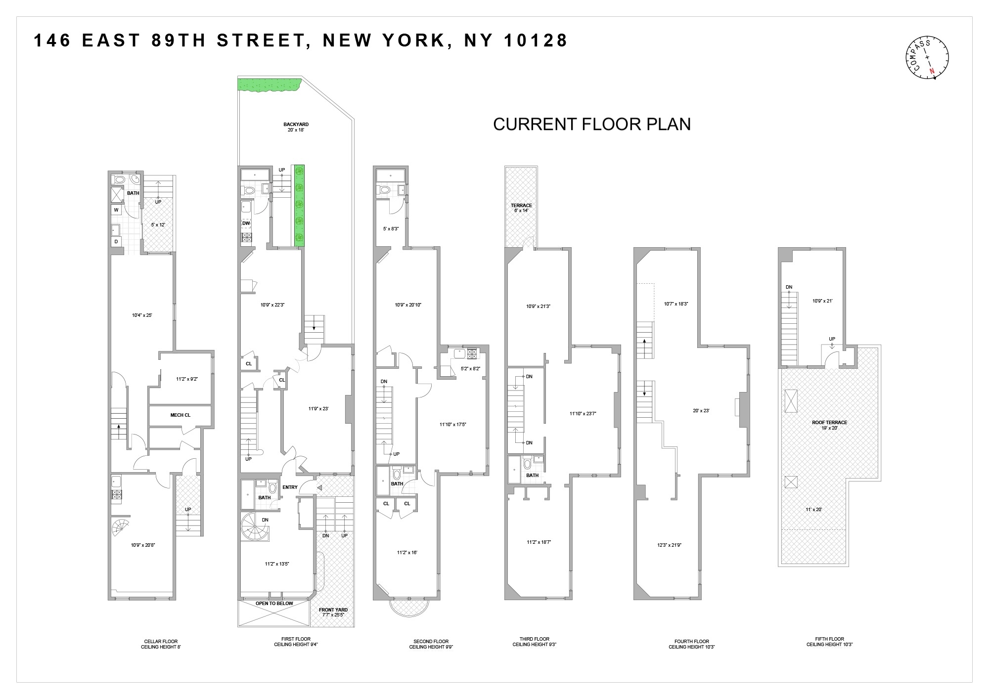 Floorplan for 146 East 89th Street