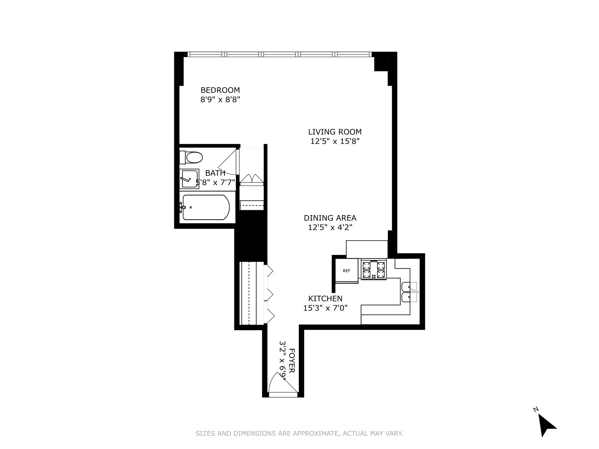 Floorplan for 153 East 57th Street, 6L