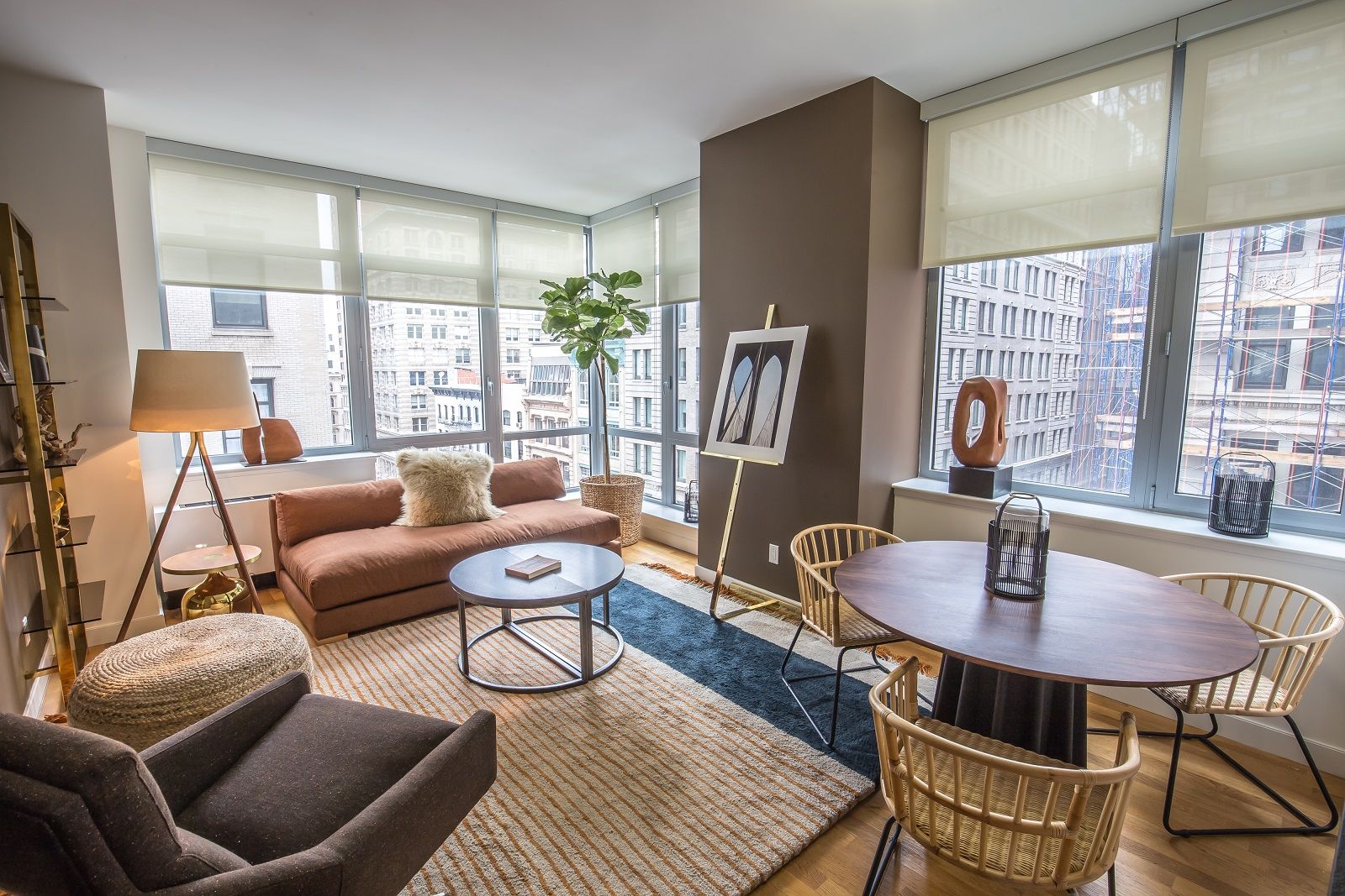 88 Leonard Street 1004, Tribeca, Downtown, NYC - 2 Bedrooms  
2 Bathrooms  
5 Rooms - 