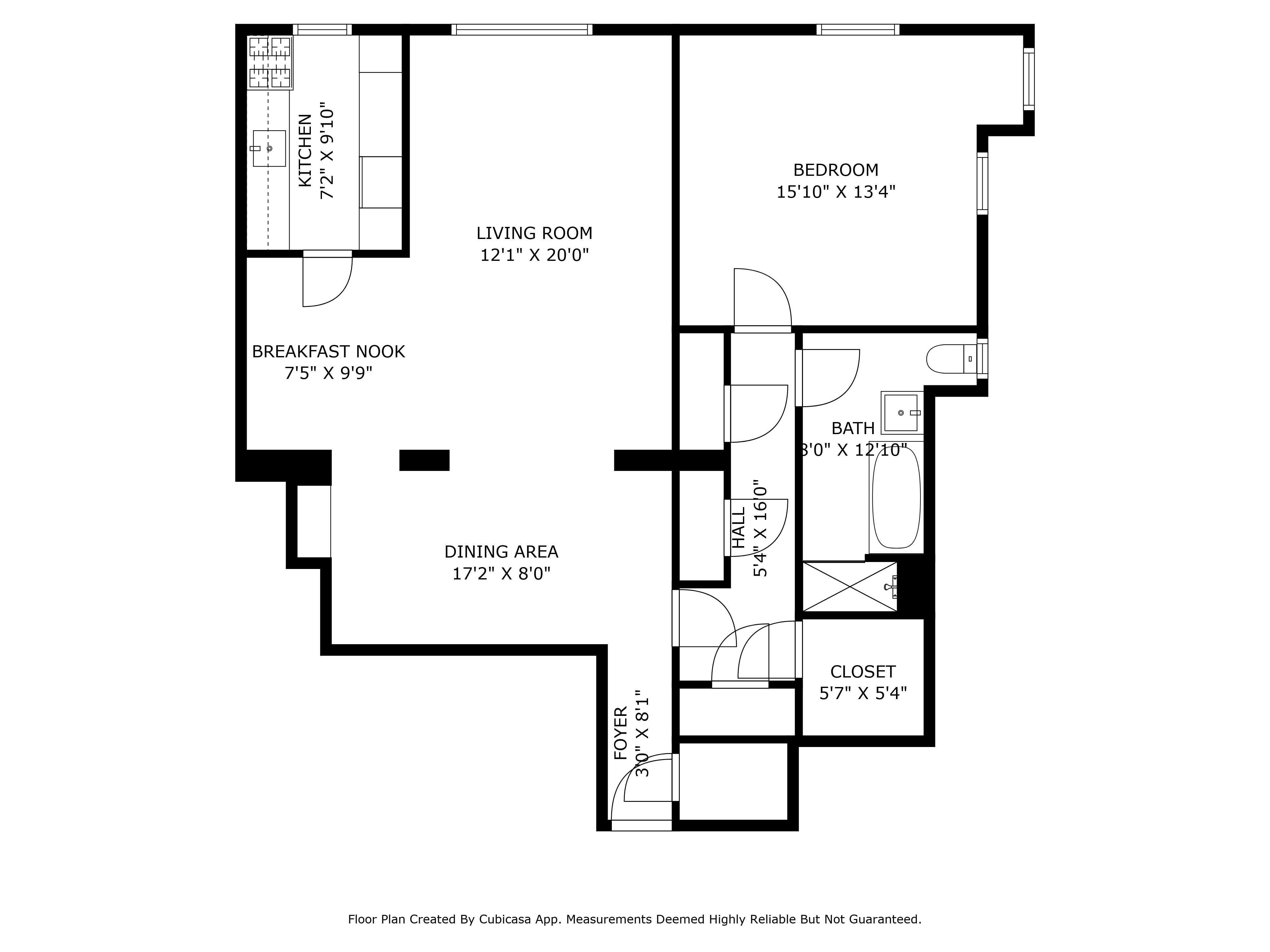 Floorplan for 35-35 75th Street, 428