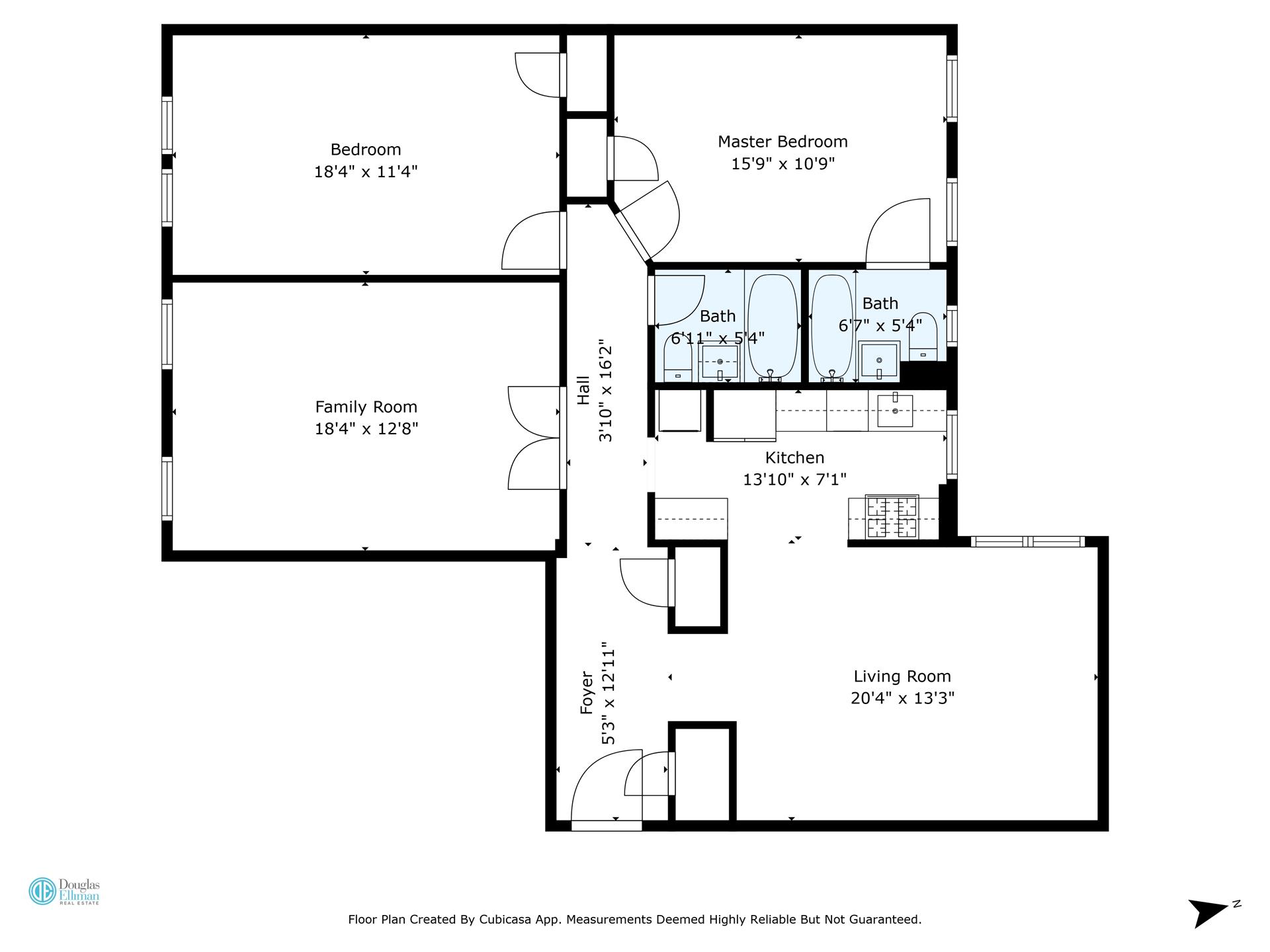 Floorplan for 1100 Grand Concourse, 3G