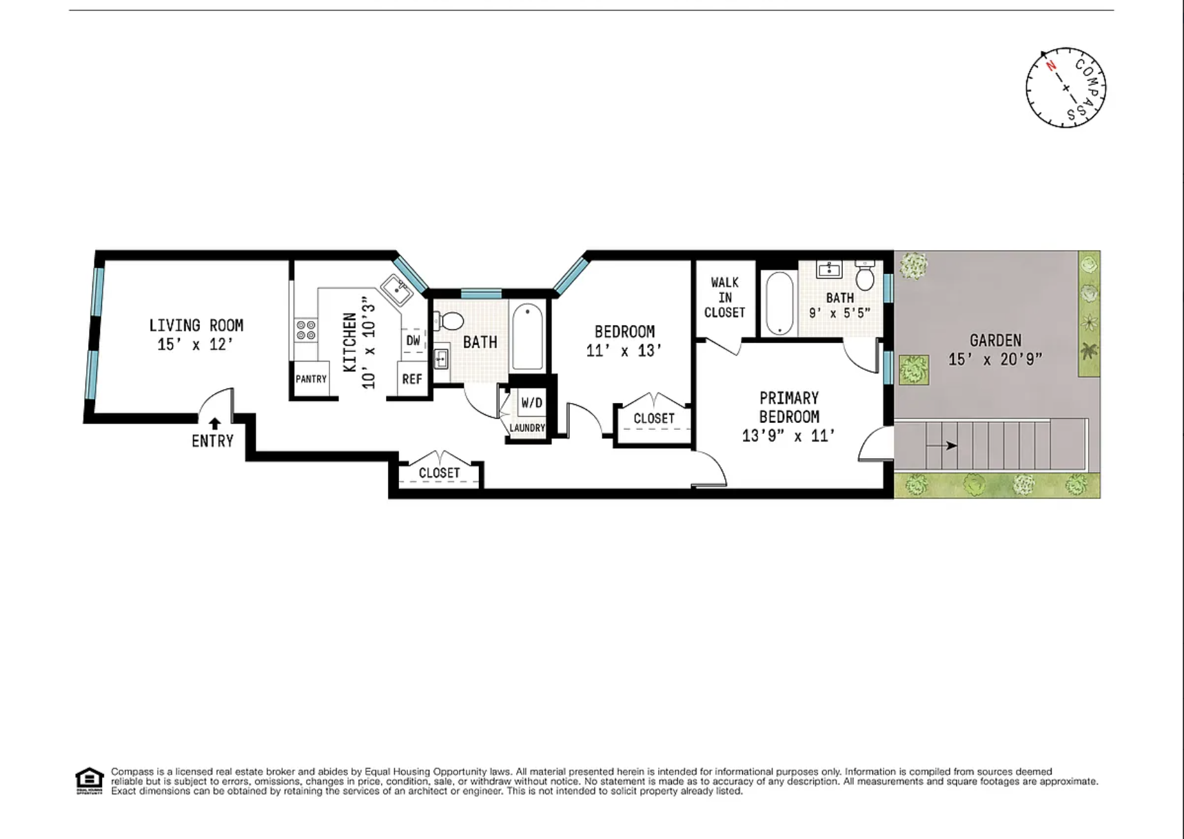 Floorplan for 368 St Nicholas Avenue, 1A