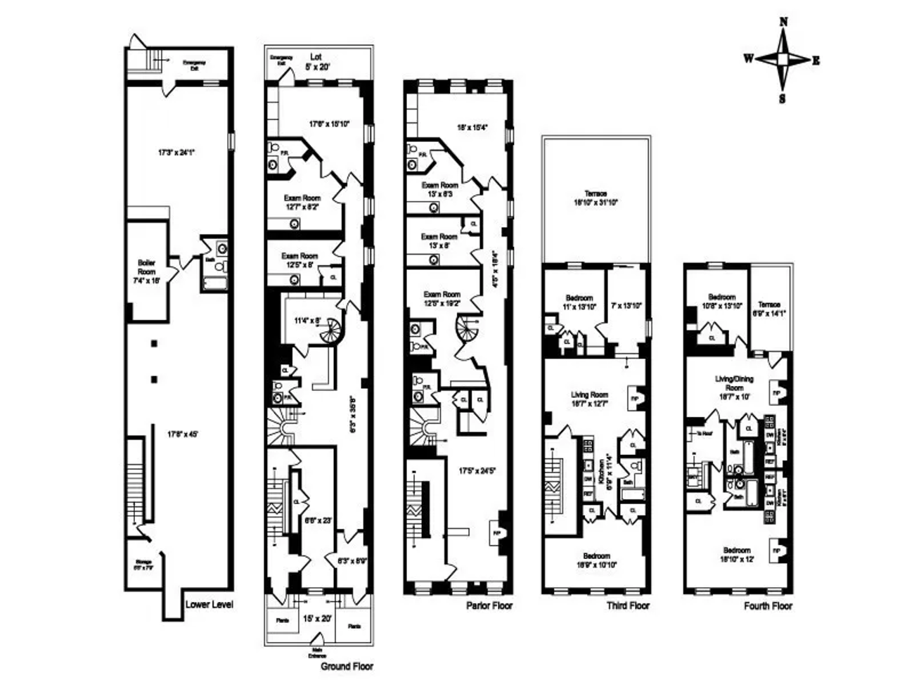 Floorplan for 327 East 65th Street