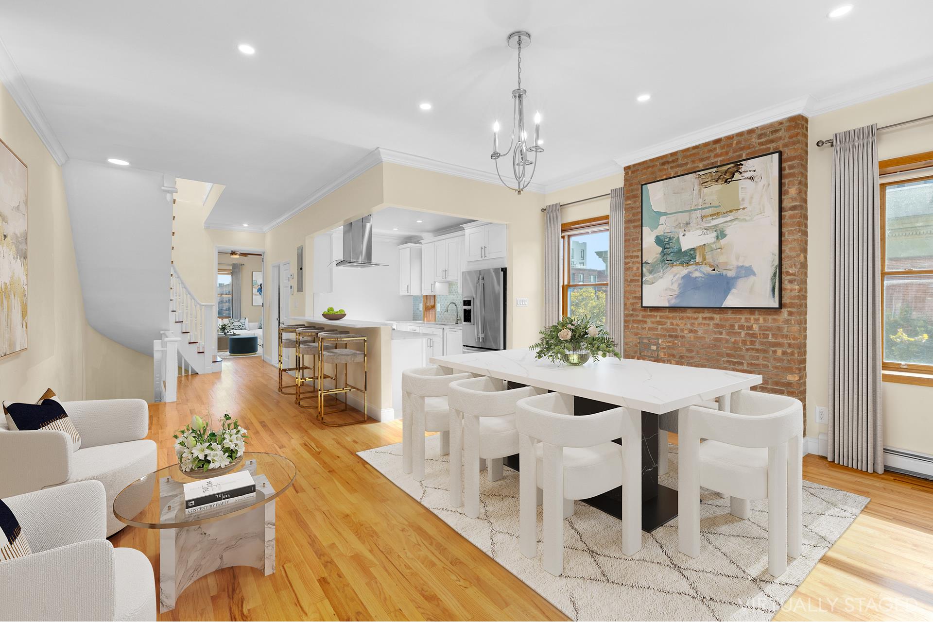 201 West 138th Street 3, Central Harlem, Upper Manhattan, NYC - 5 Bedrooms  
3 Bathrooms  
9 Rooms - 