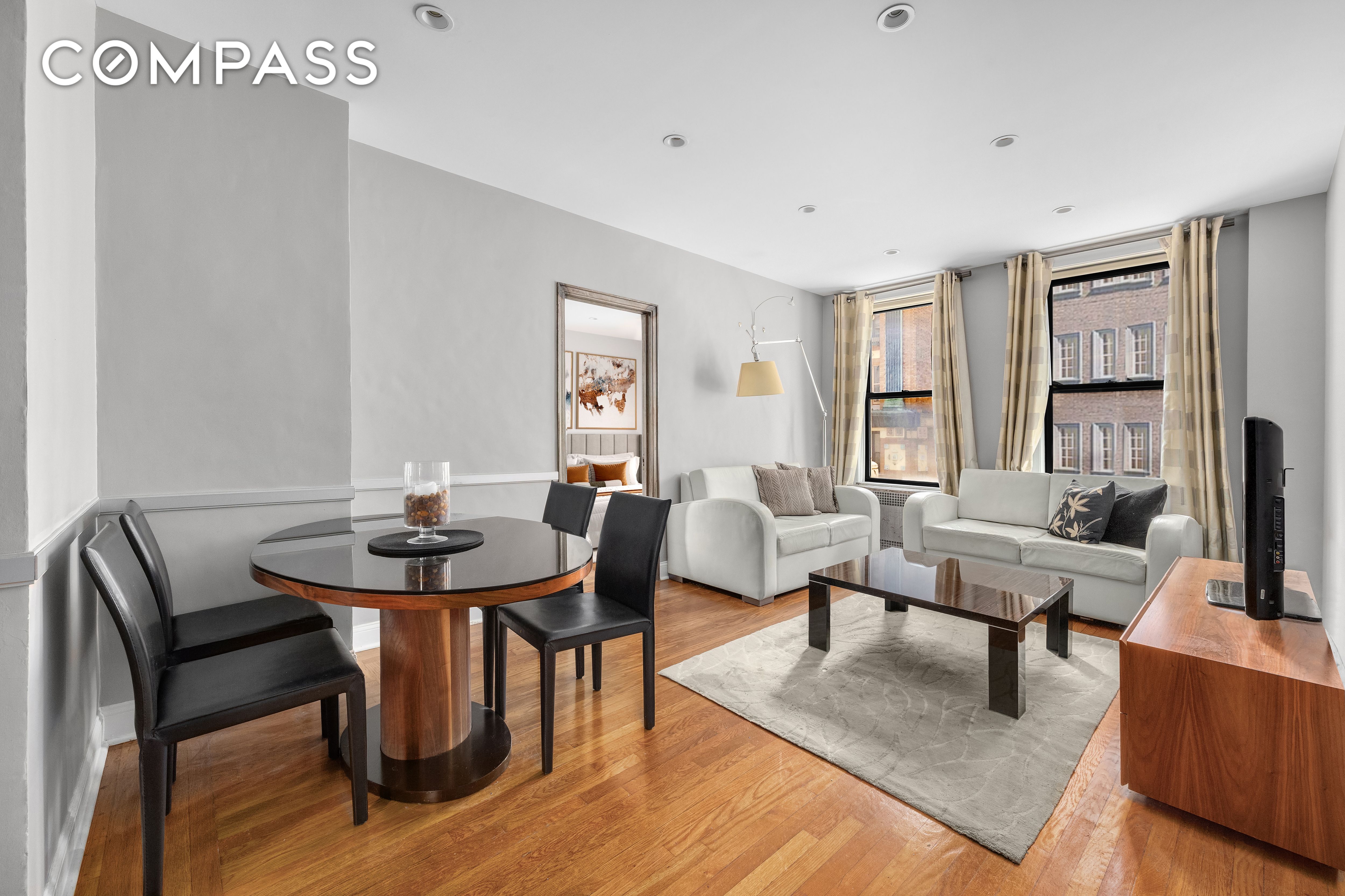 205 West 54th Street 10E, Theater District, Midtown West, NYC - 2 Bedrooms  
2 Bathrooms  
5 Rooms - 