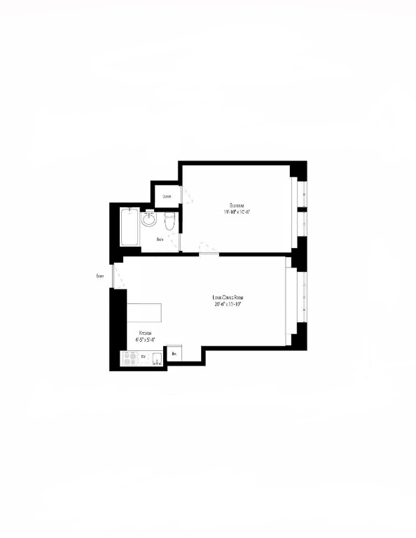 Floorplan for 45 Tudor City Place, 1207