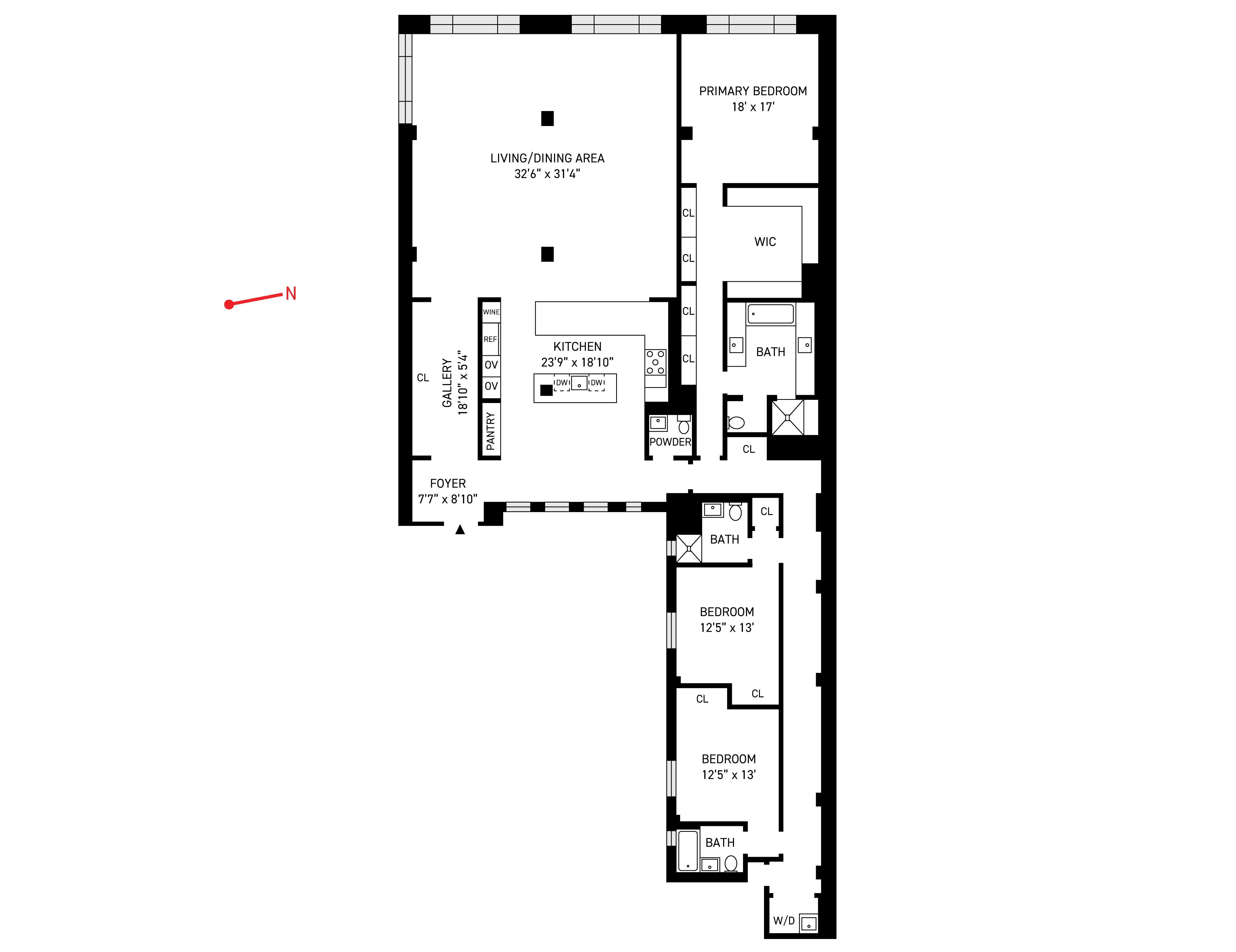 Floorplan for 11 Beach Street, 9-A