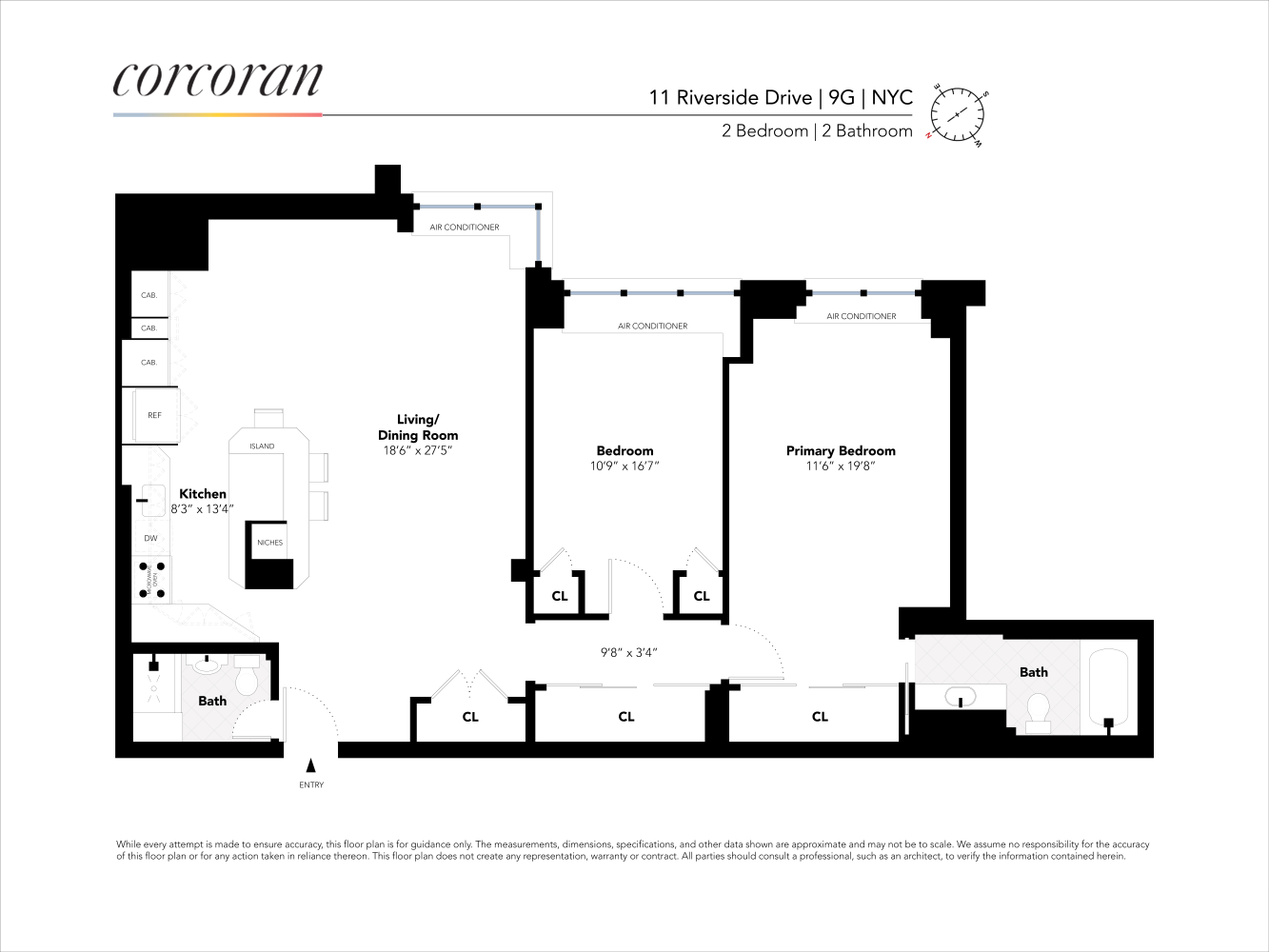 Floorplan for 11 Riverside Drive, 9GHE