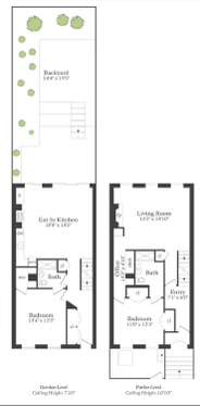 Floorplan for 218 East 31st Street, 1