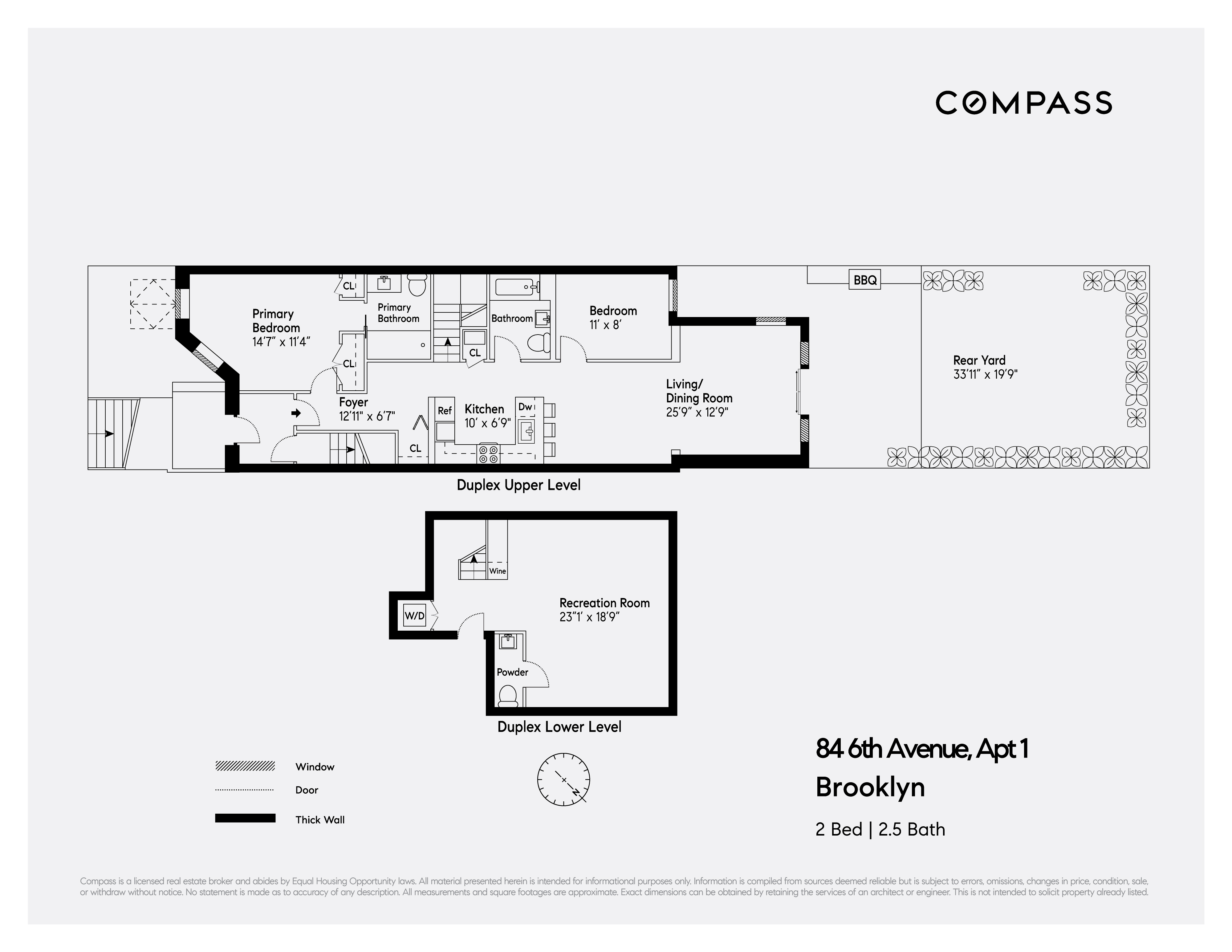 Floorplan for 84 6th Avenue, 1