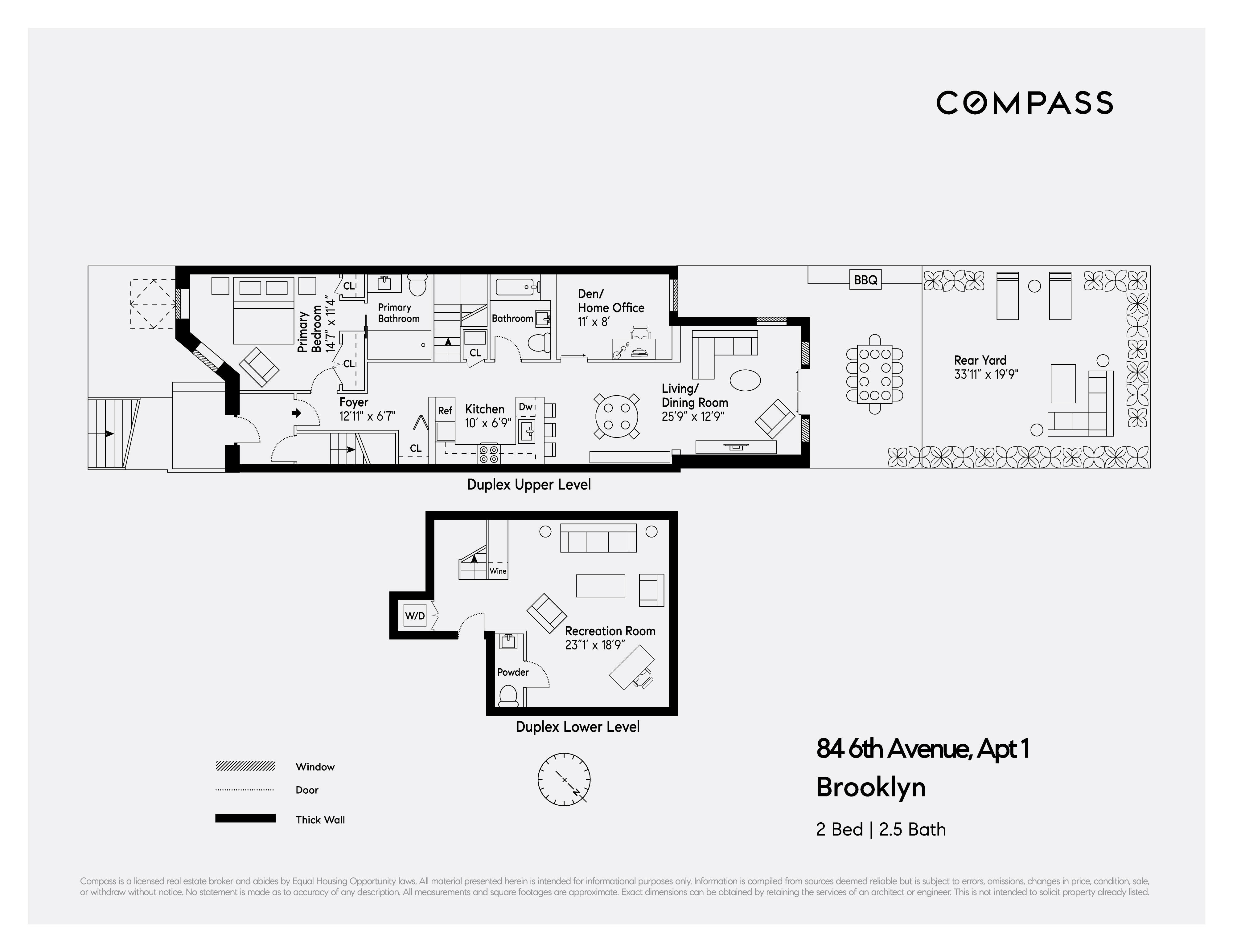 Floorplan for 84 6th Avenue, 1