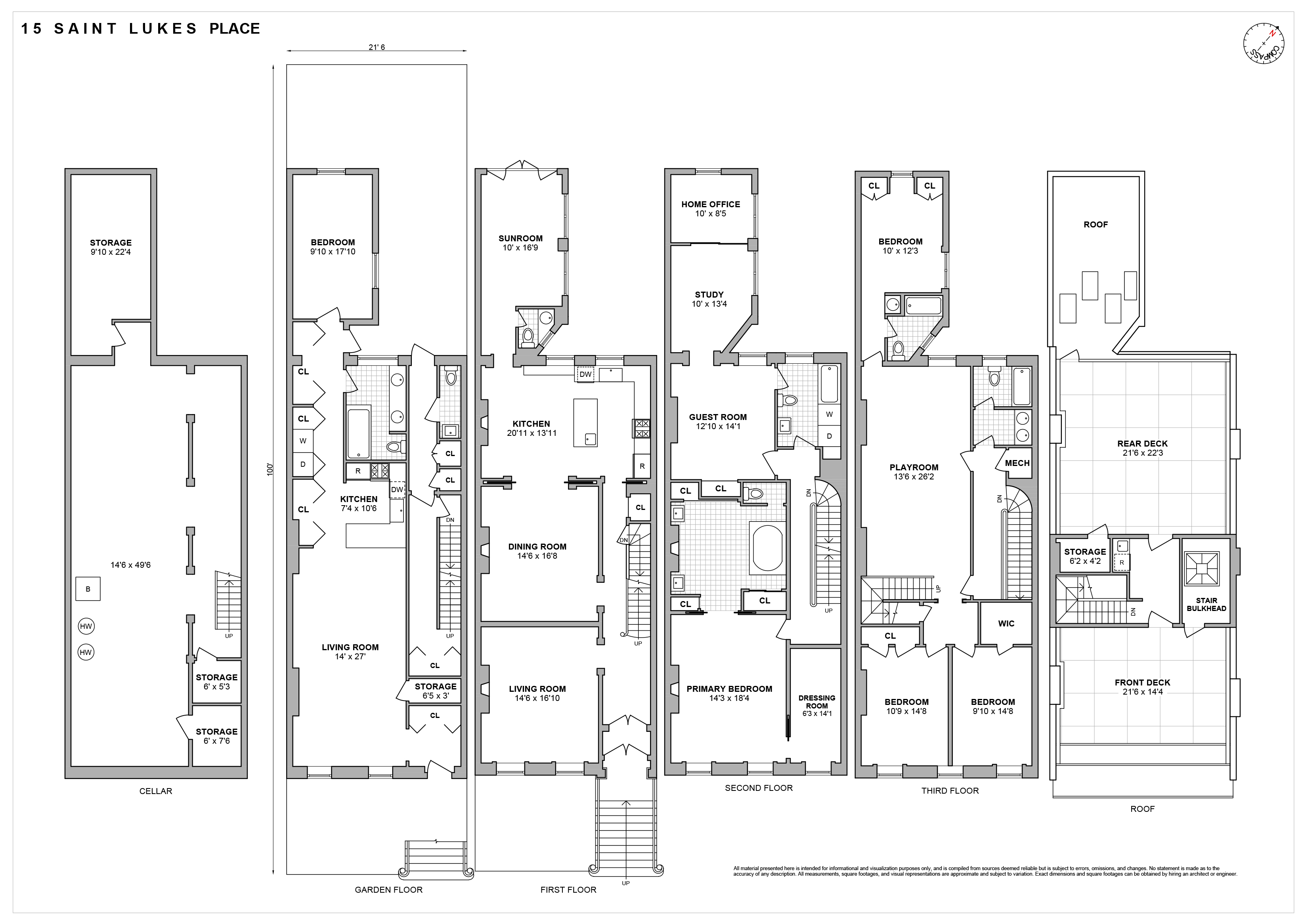 Floorplan for 15 St Lukes Place