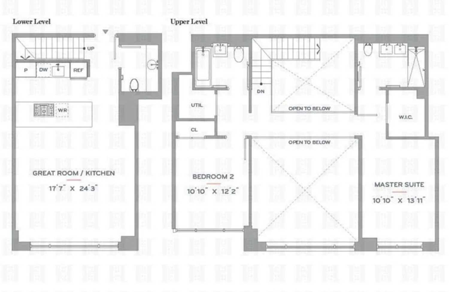 Floorplan for 50 Greenpoint Avenue, 3G