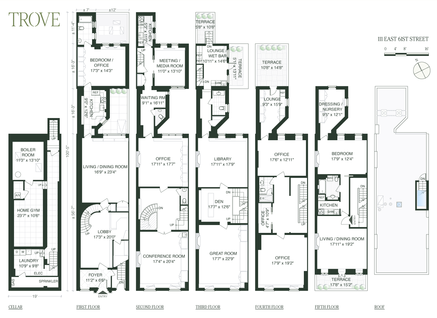 Floorplan for 111 East 61st Street