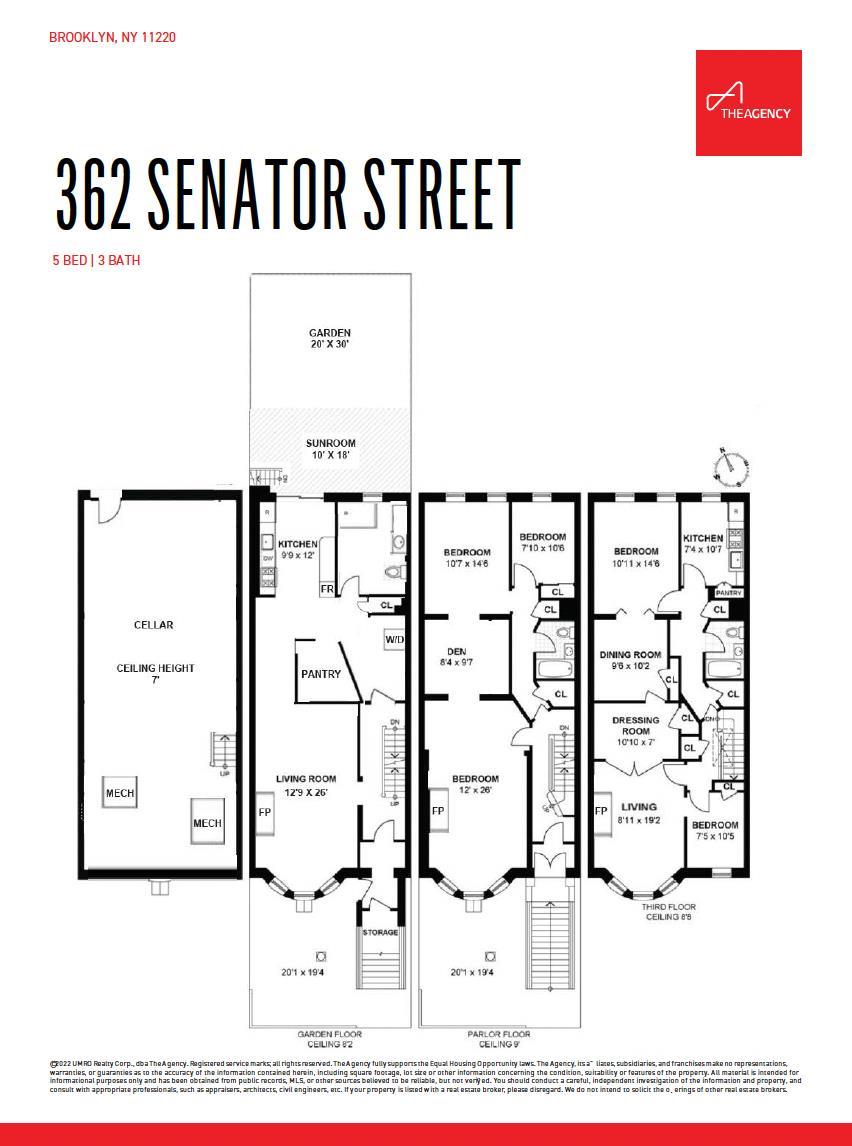 Floorplan for 362 Senator Street