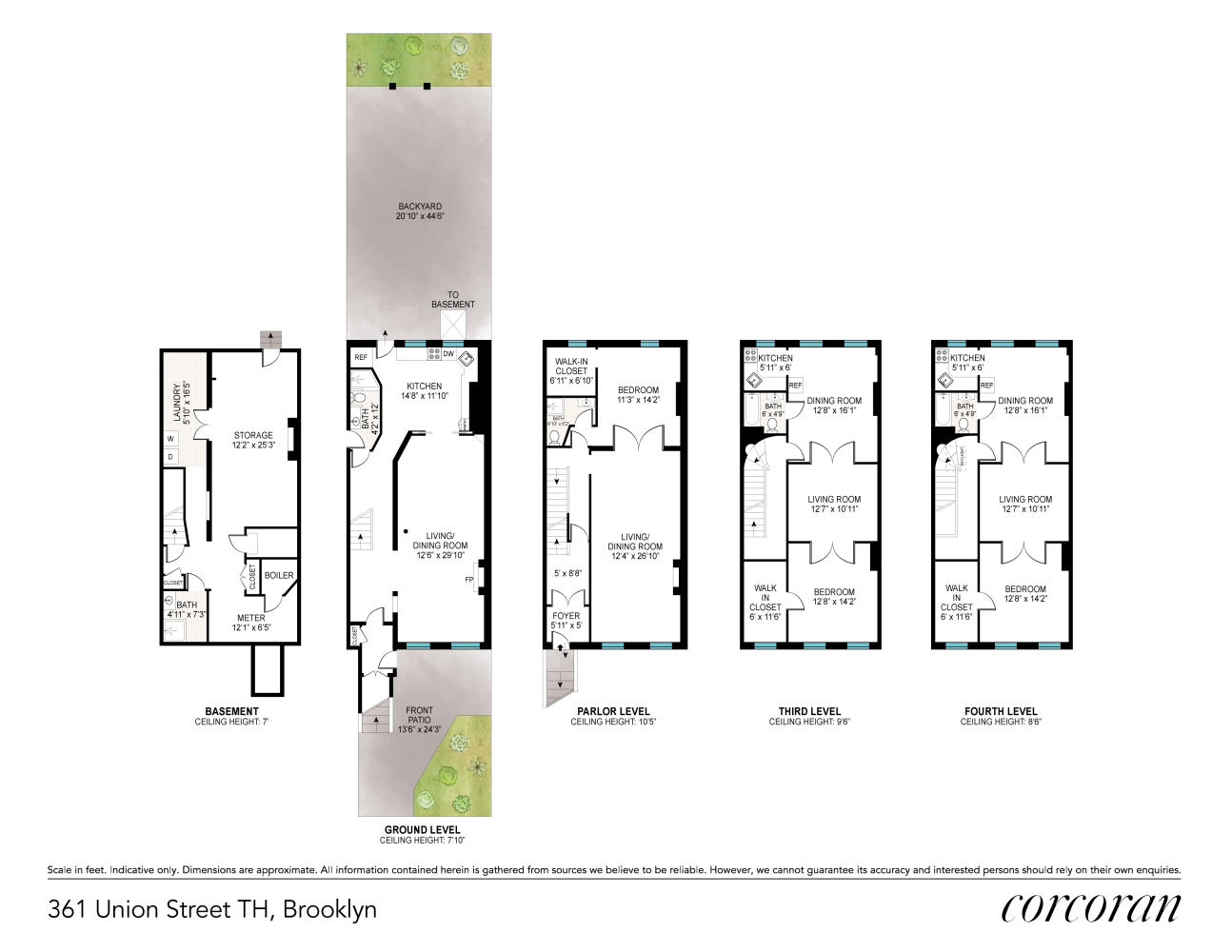 Floorplan for 361 Union Street