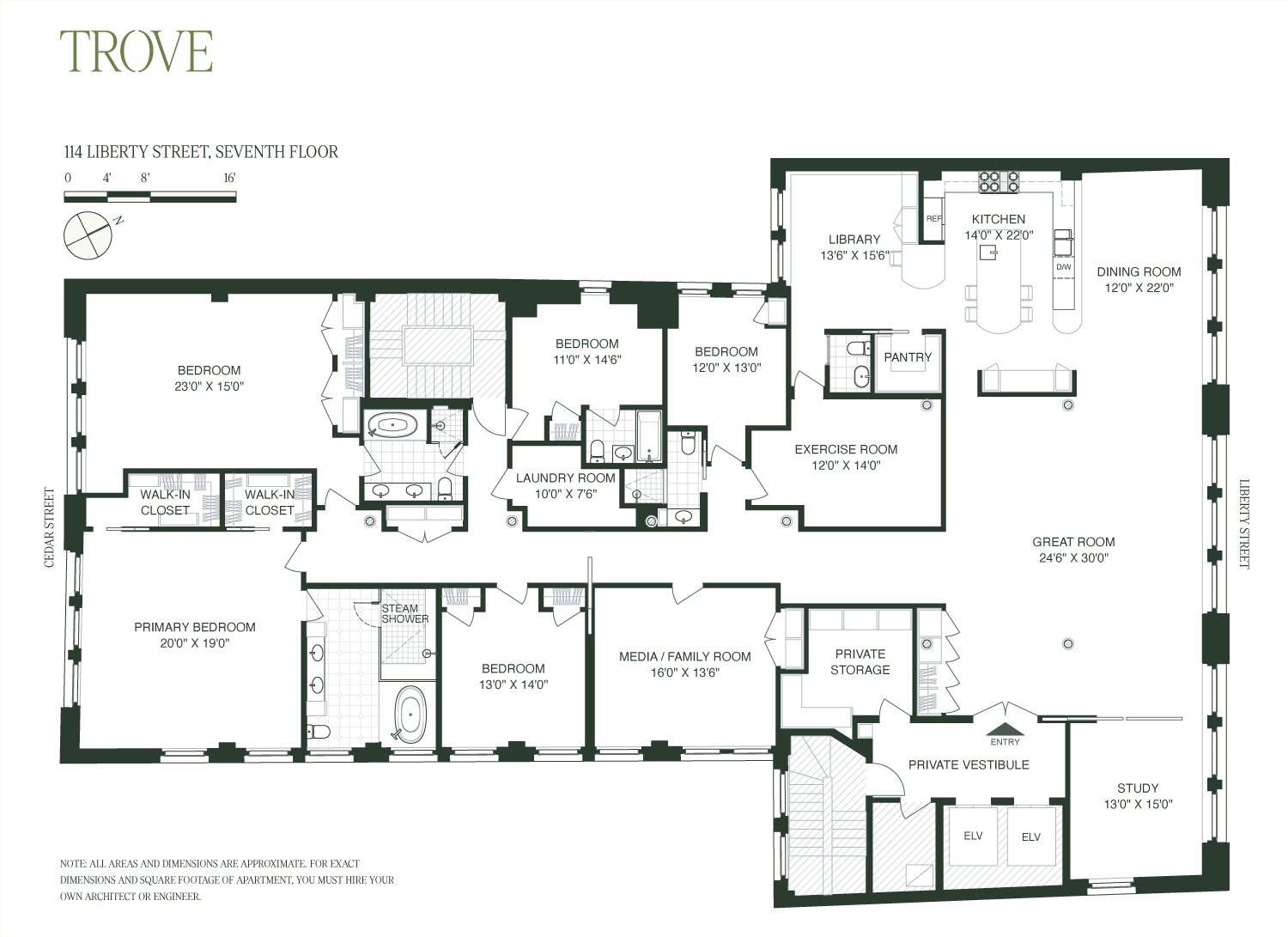 Floorplan for 114 Liberty Street, 7