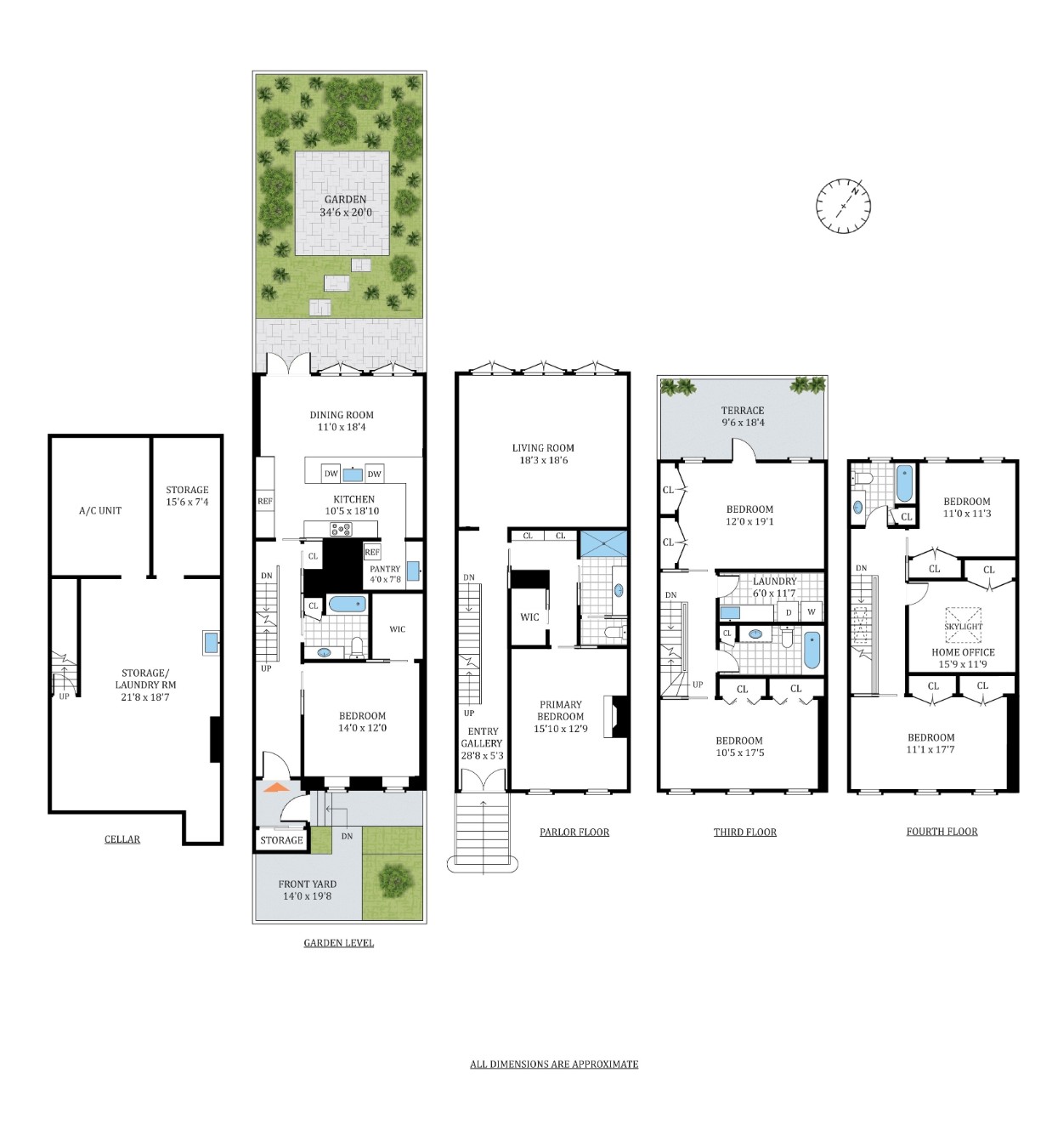 Floorplan for 233 West 11th Street