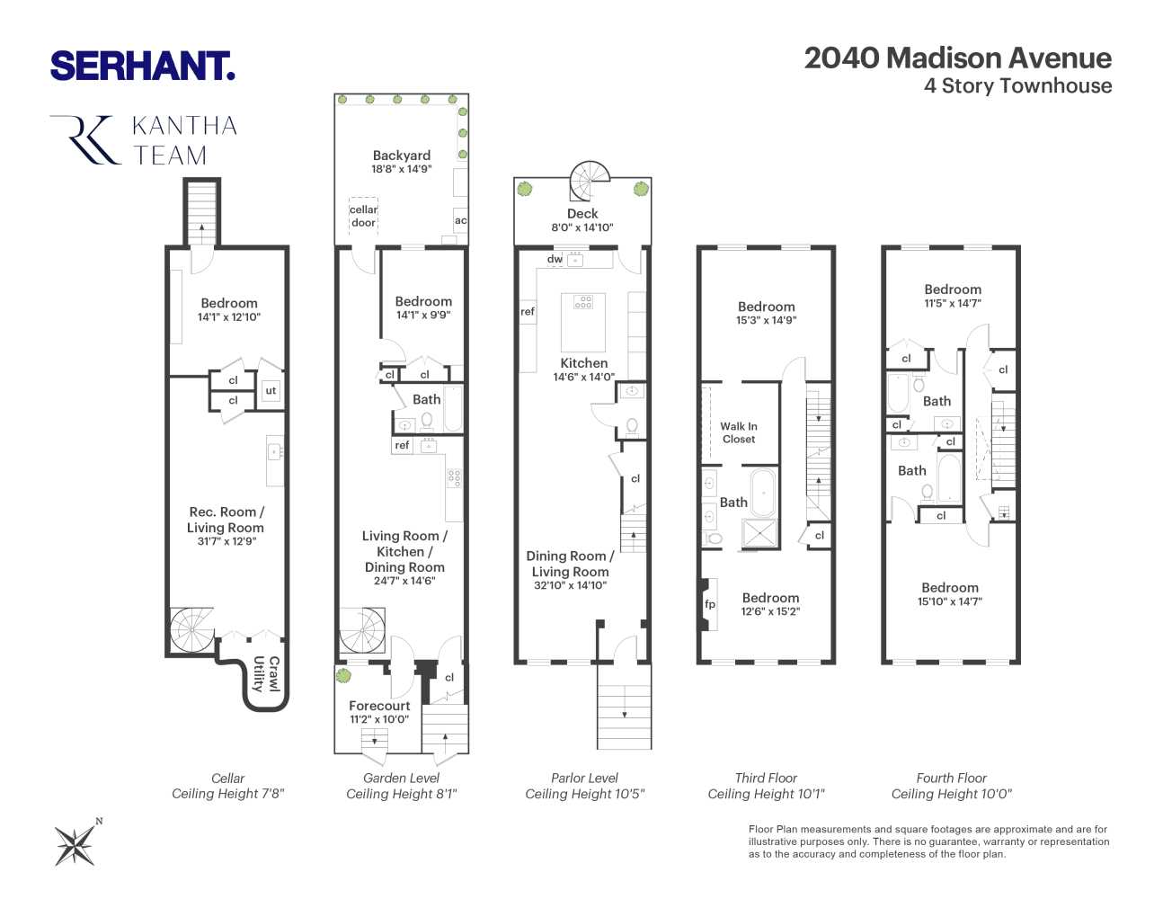 Floorplan for 2040 Madison Avenue