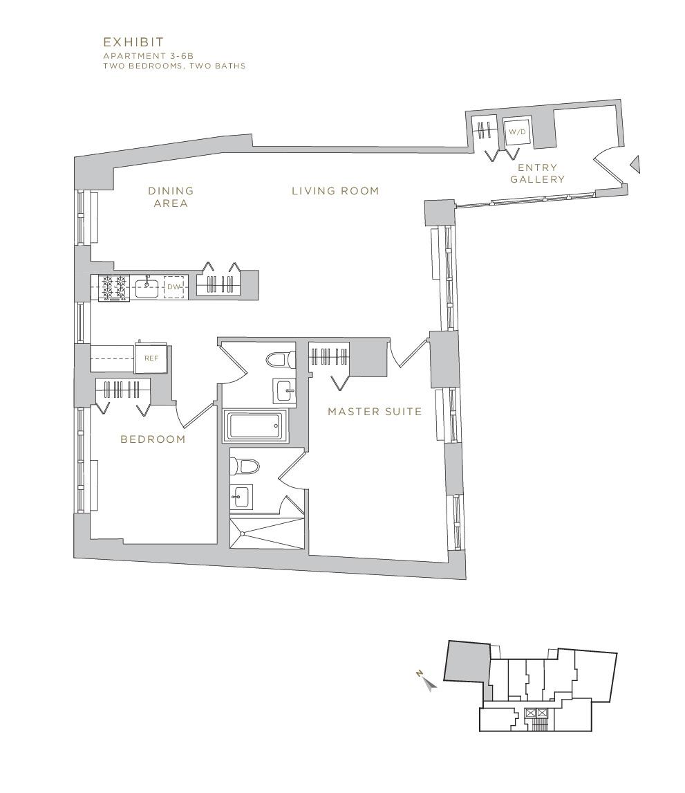 Floorplan for 29 Cliff Street, 5-B