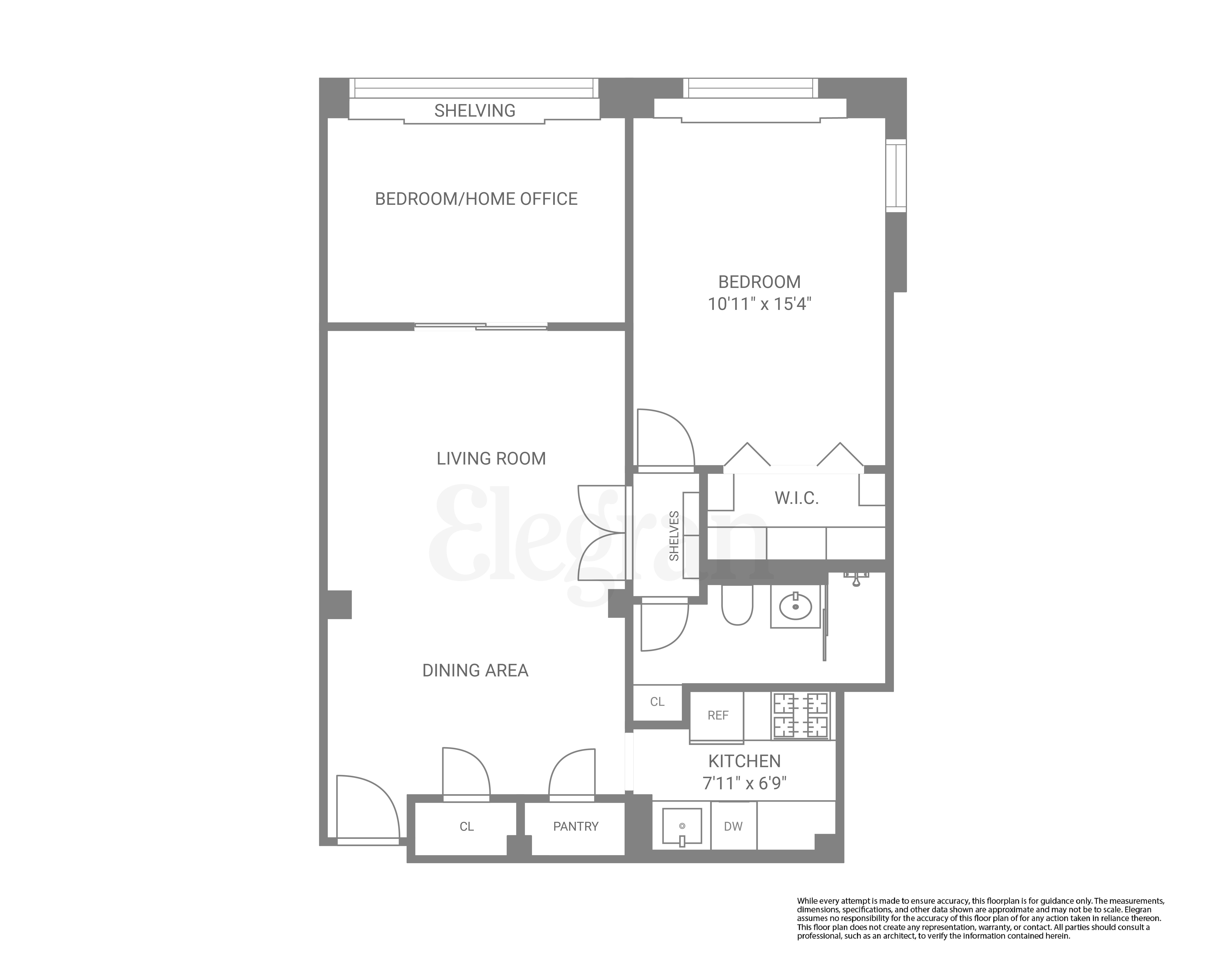 Floorplan for 425 East 63rd Street, E-7C