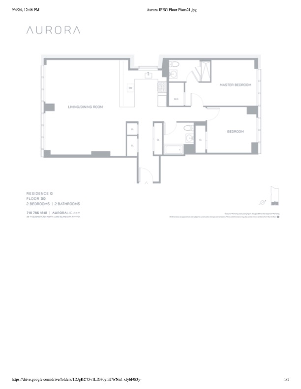 Floorplan for 29-11 Queens Plaza Nor, 30G