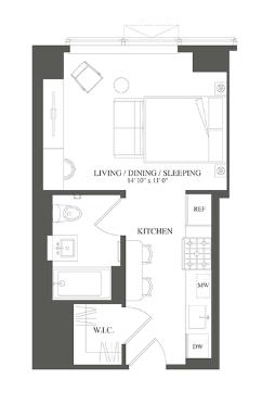 Floorplan for 3 Court Square, 3506