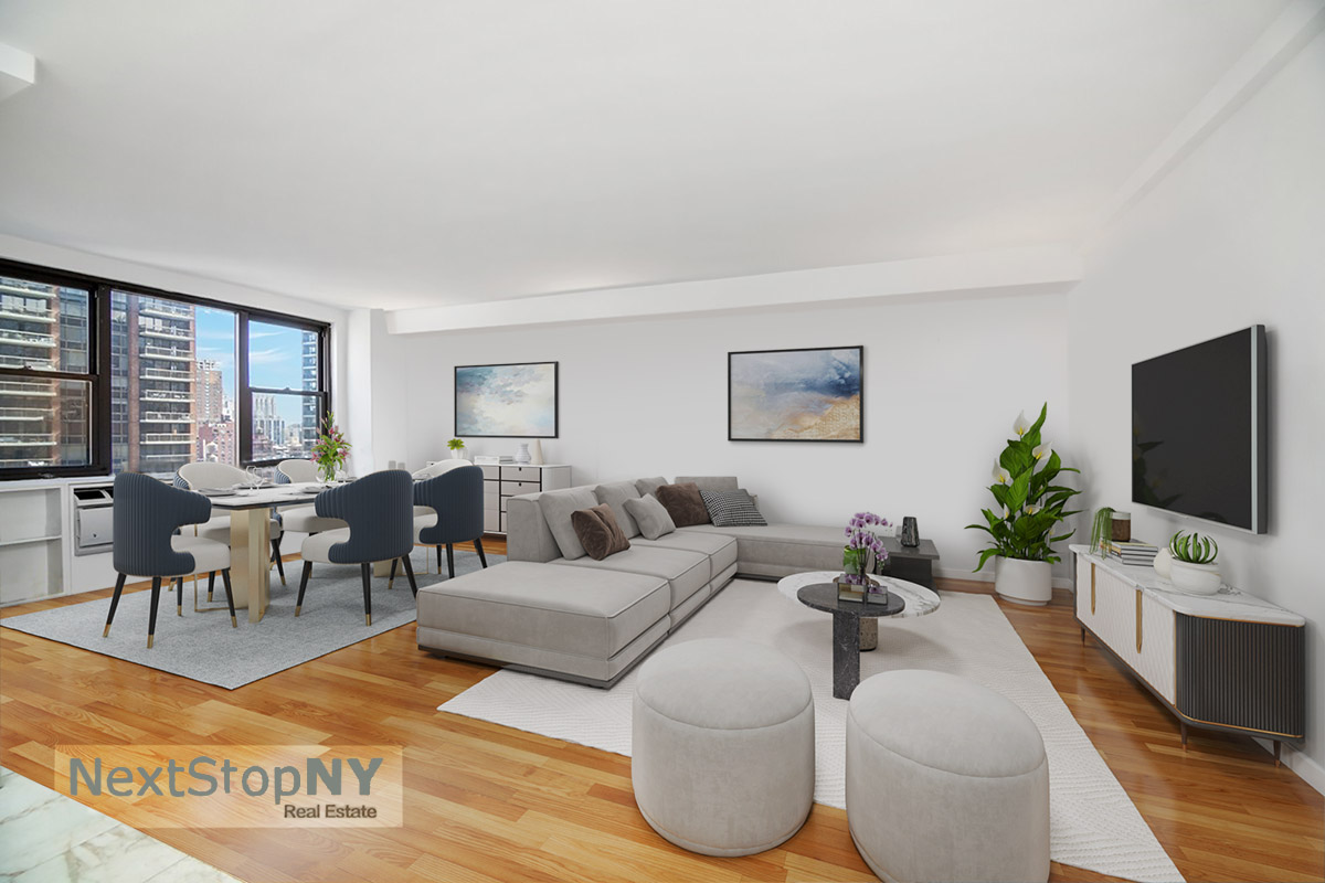 235 East 57th Street 17F, Sutton Place, Midtown East, NYC - 2 Bedrooms  
2 Bathrooms  
5 Rooms - 