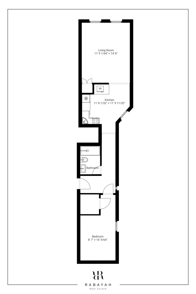 Floorplan for 788 9th Avenue, 2B