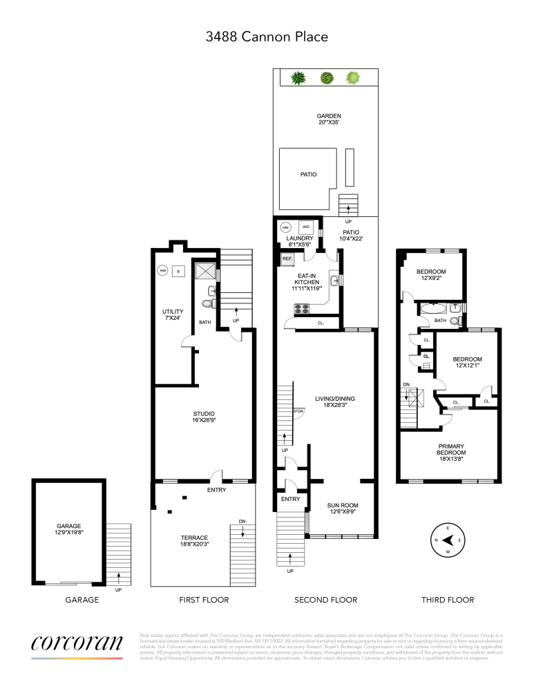 Floorplan for 3488 Cannon Place