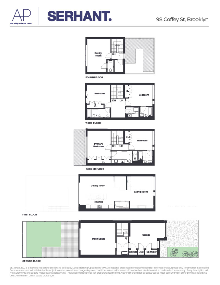 Floorplan for 98 Coffey Street