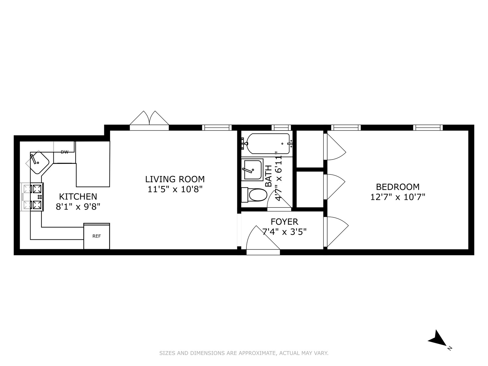 Floorplan for 401 West End Avenue, 1G