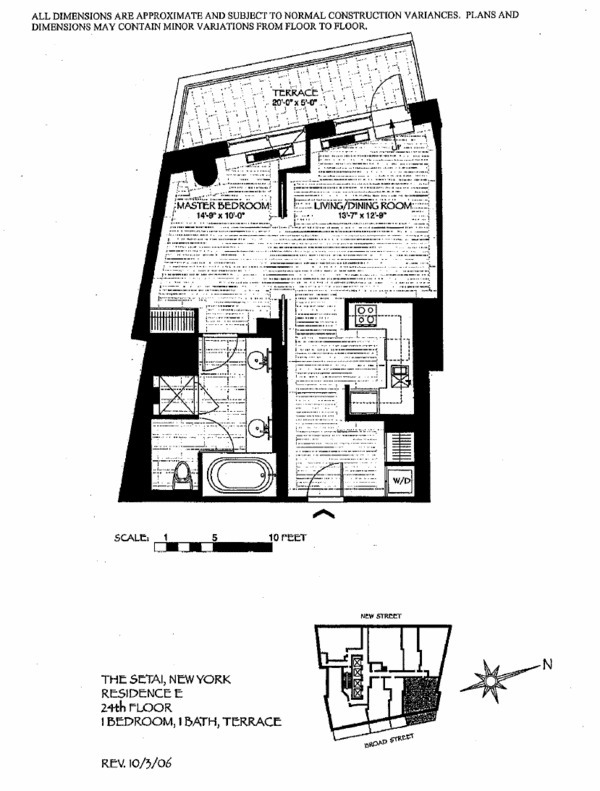 Floorplan for 40 Broad Street, 24E