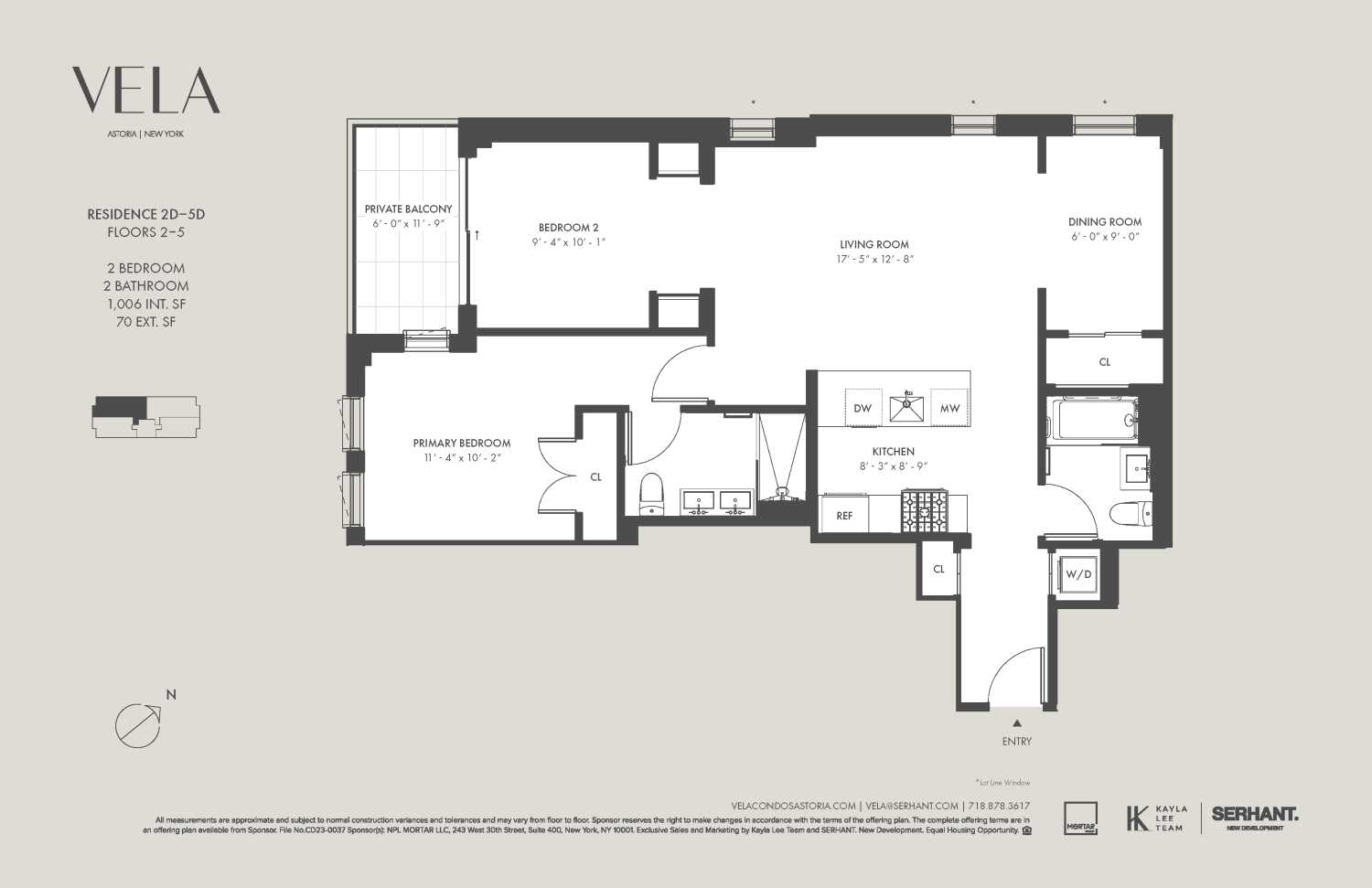 Floorplan for 11-32 31st Avenue, 5D