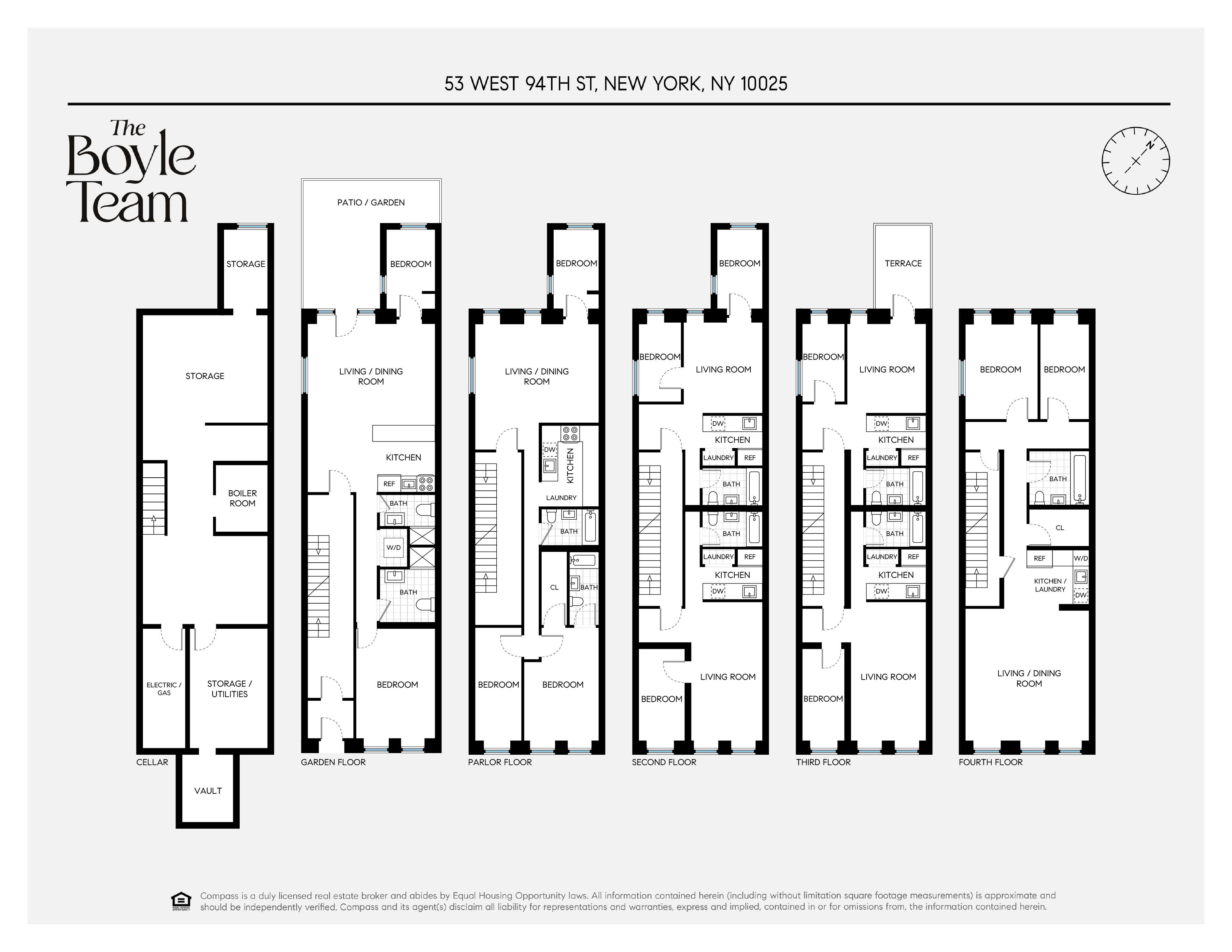 Floorplan for 53 West 94th Street